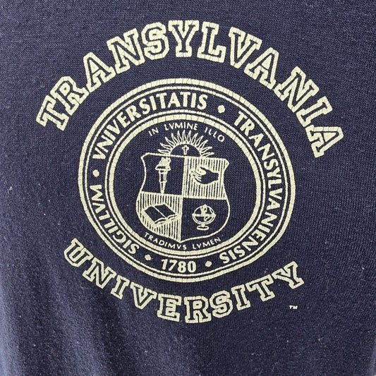 Vintage 1990s Transylvania University Made in USA Single Stitch T-Shirt (XL)
