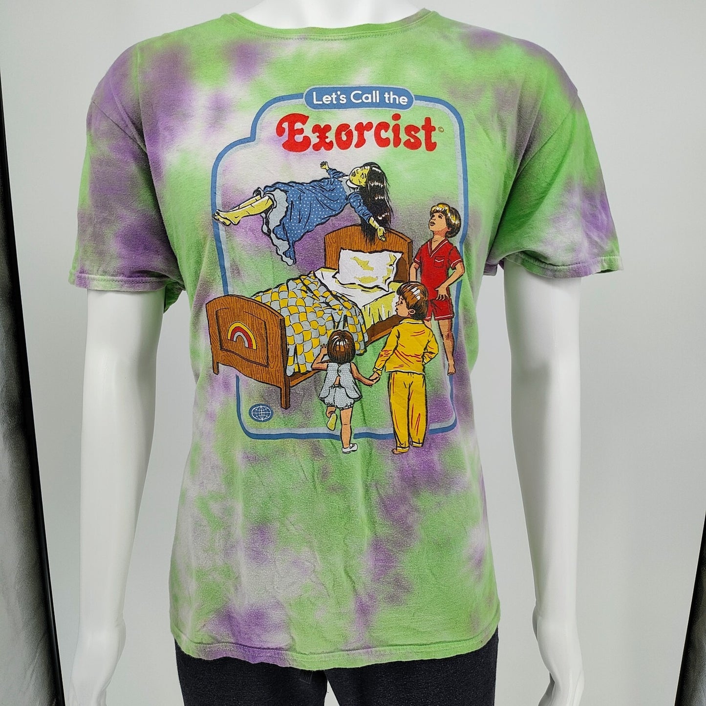 Black Matter "Let's Call the Exorcist" Steven Rhodes Tie-Dye T-Shirt (Large)