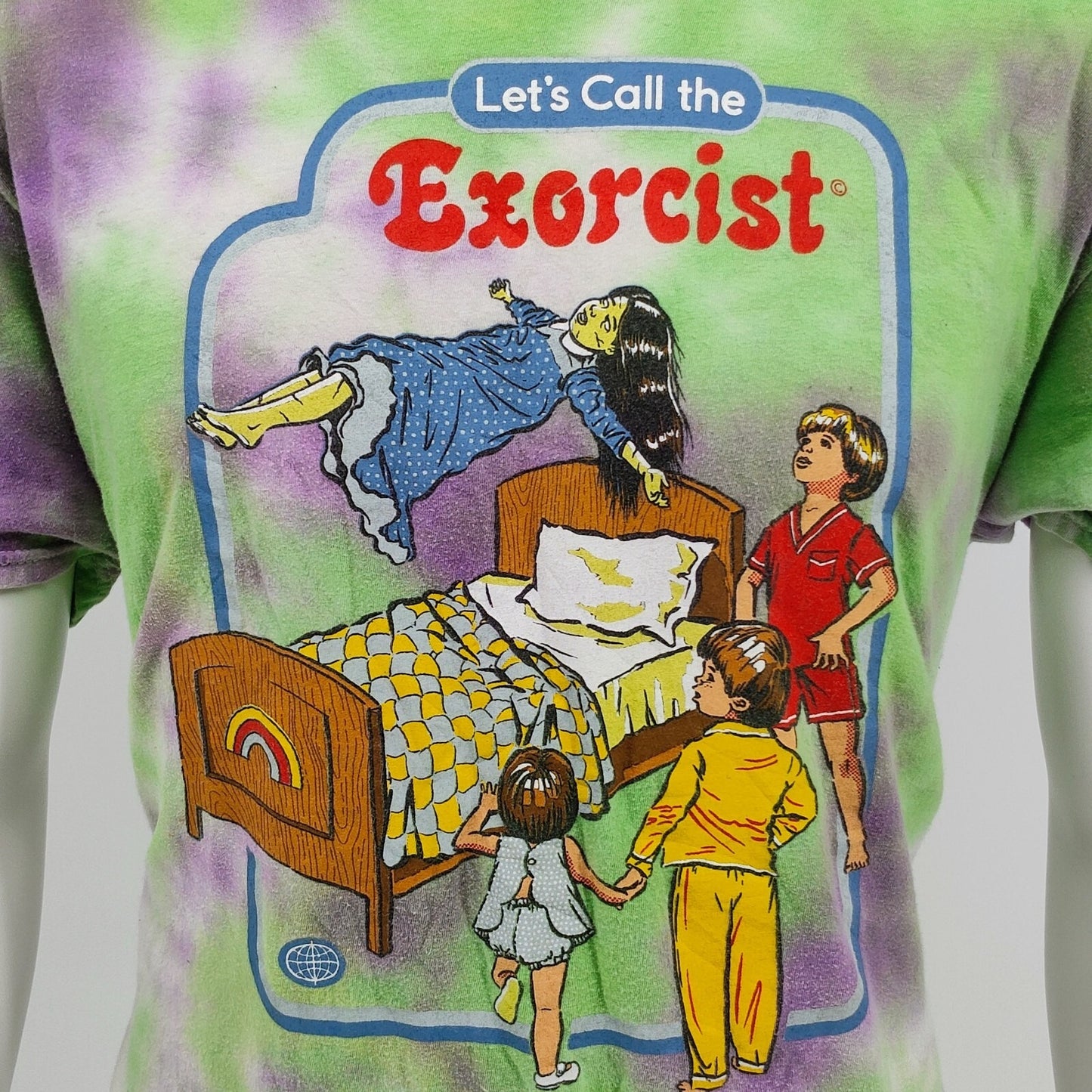 Black Matter "Let's Call the Exorcist" Steven Rhodes Tie-Dye T-Shirt (Large)
