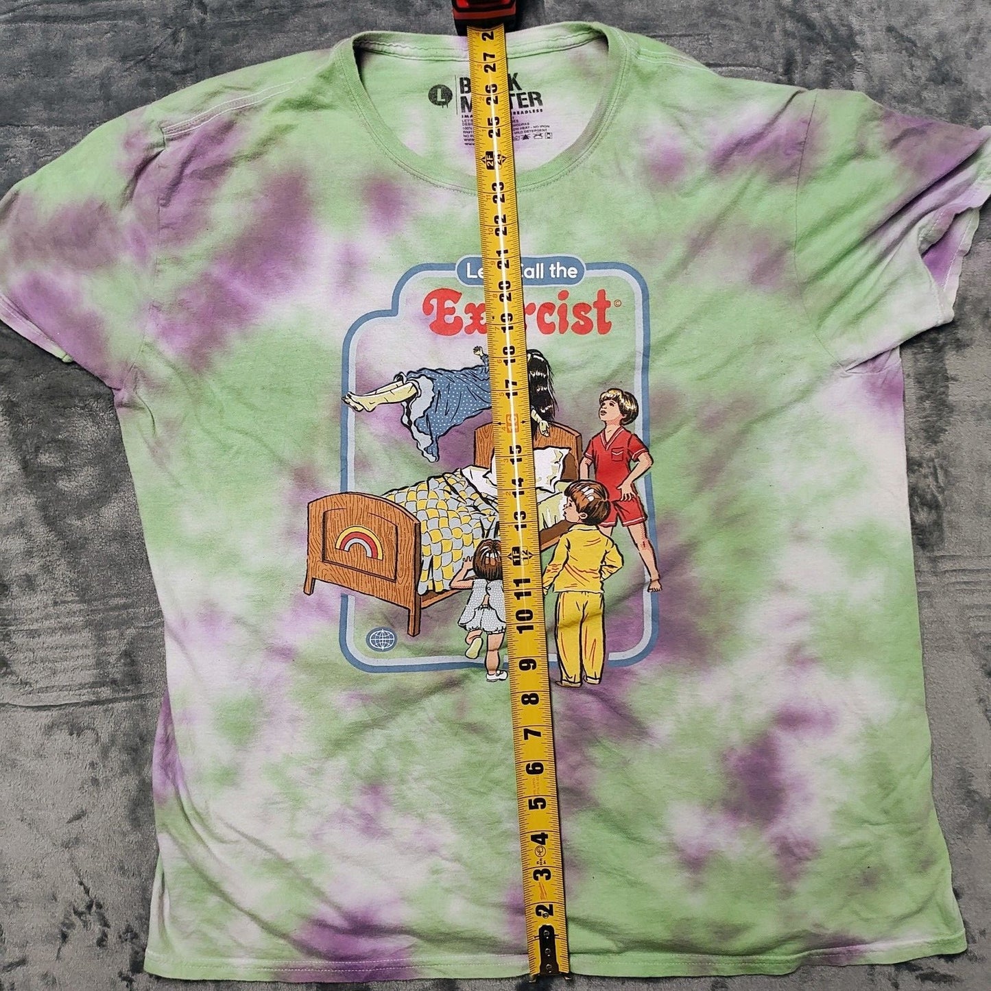 Black Matter "Let's Call the Exorcist" Steven Rhodes Tie-Dye T-Shirt (Large)