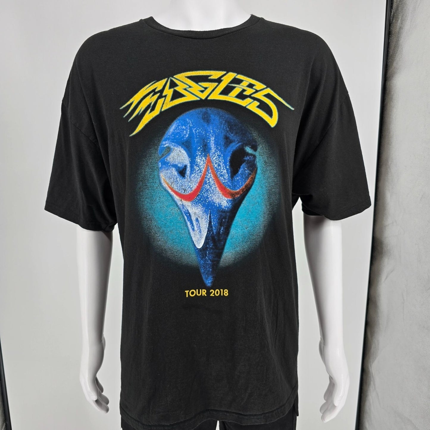 Suna Eagles Tour 2018 San Francisco and San Diego Black Concert T-Shirt (XL)