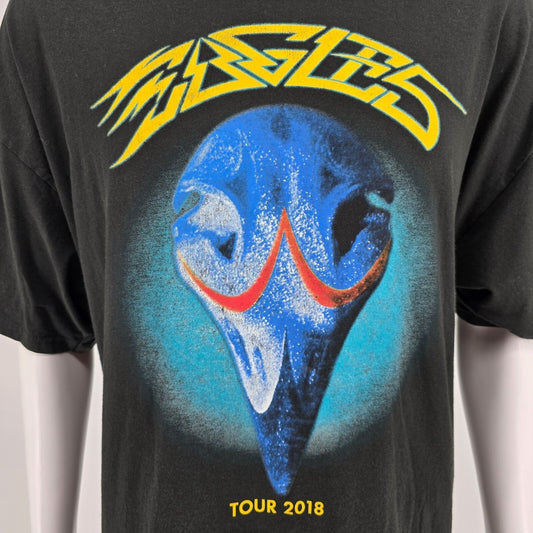 Suna Eagles Tour 2018 San Francisco and San Diego Black Concert T-Shirt (XL)