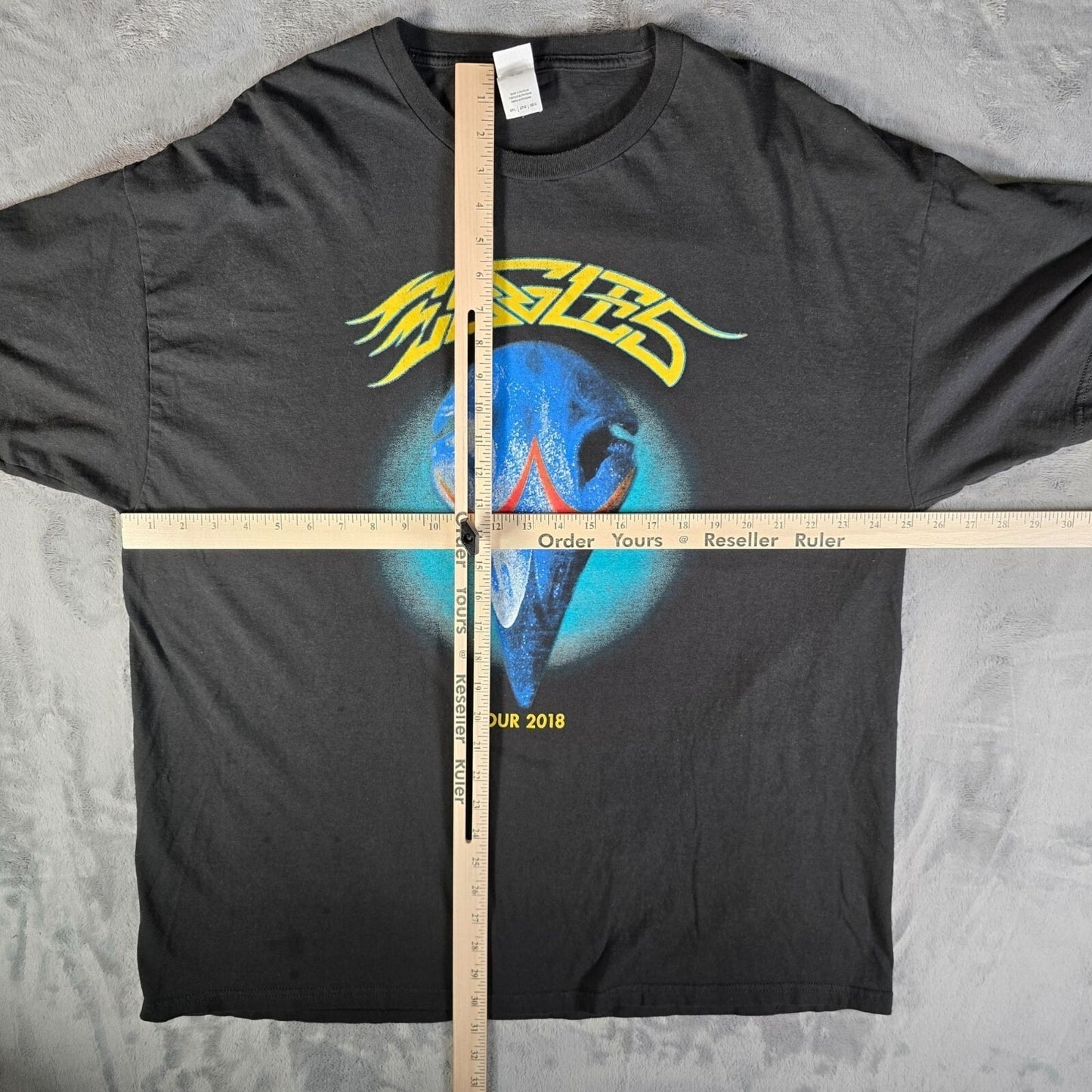 Suna Eagles Tour 2018 San Francisco and San Diego Black Concert T-Shirt (XL)