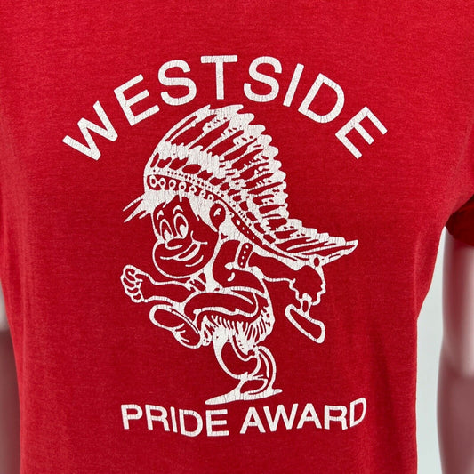 Vintage 1990s Double-Sided Arkansas "Westside Pride Award" Graphic T-Shirt (L)