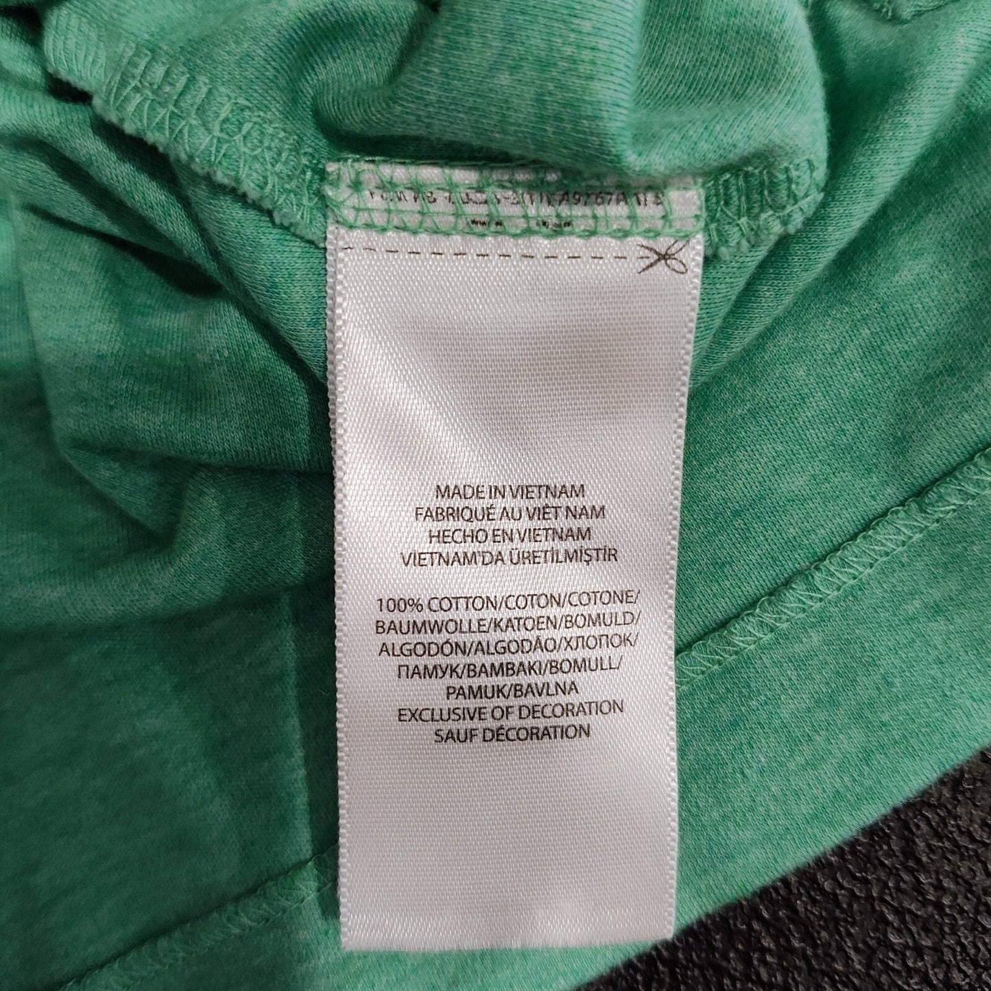 Polo Ralph Lauren Classic Fit Soft Touch Green Jersey Polo Blue Logo (Large)