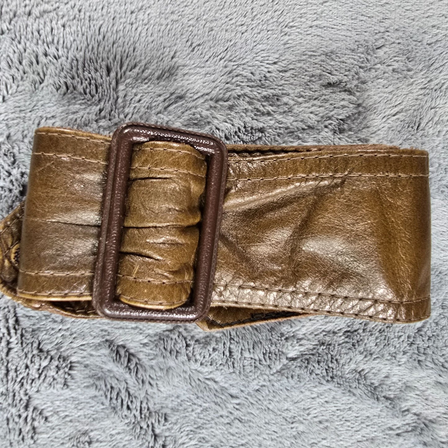 Vintage 1970s "The Gay Blade" Leather Safari Field Jacket (M/L) *Missing Buttons