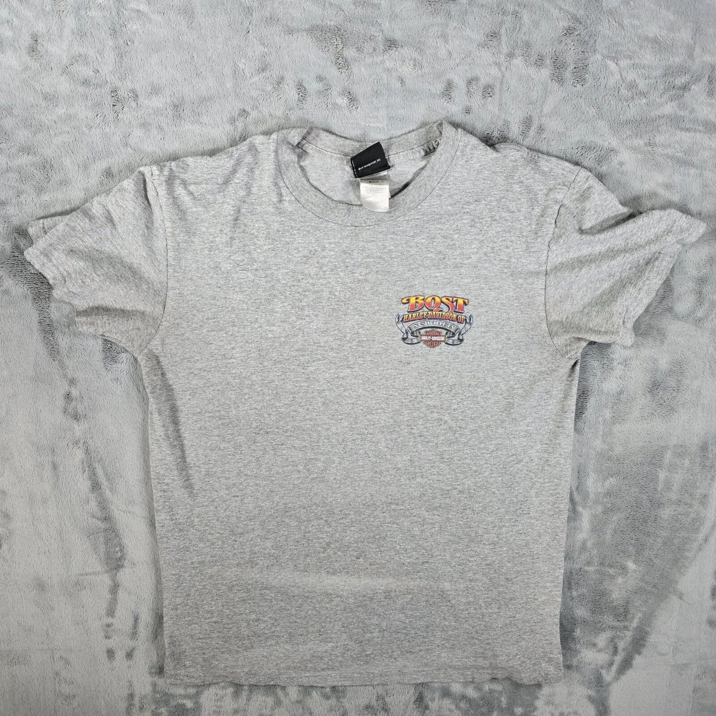 Harley-Davidson Motorcycles Bost Nashville, TN Graphic T-Shirt (L) *Flaws