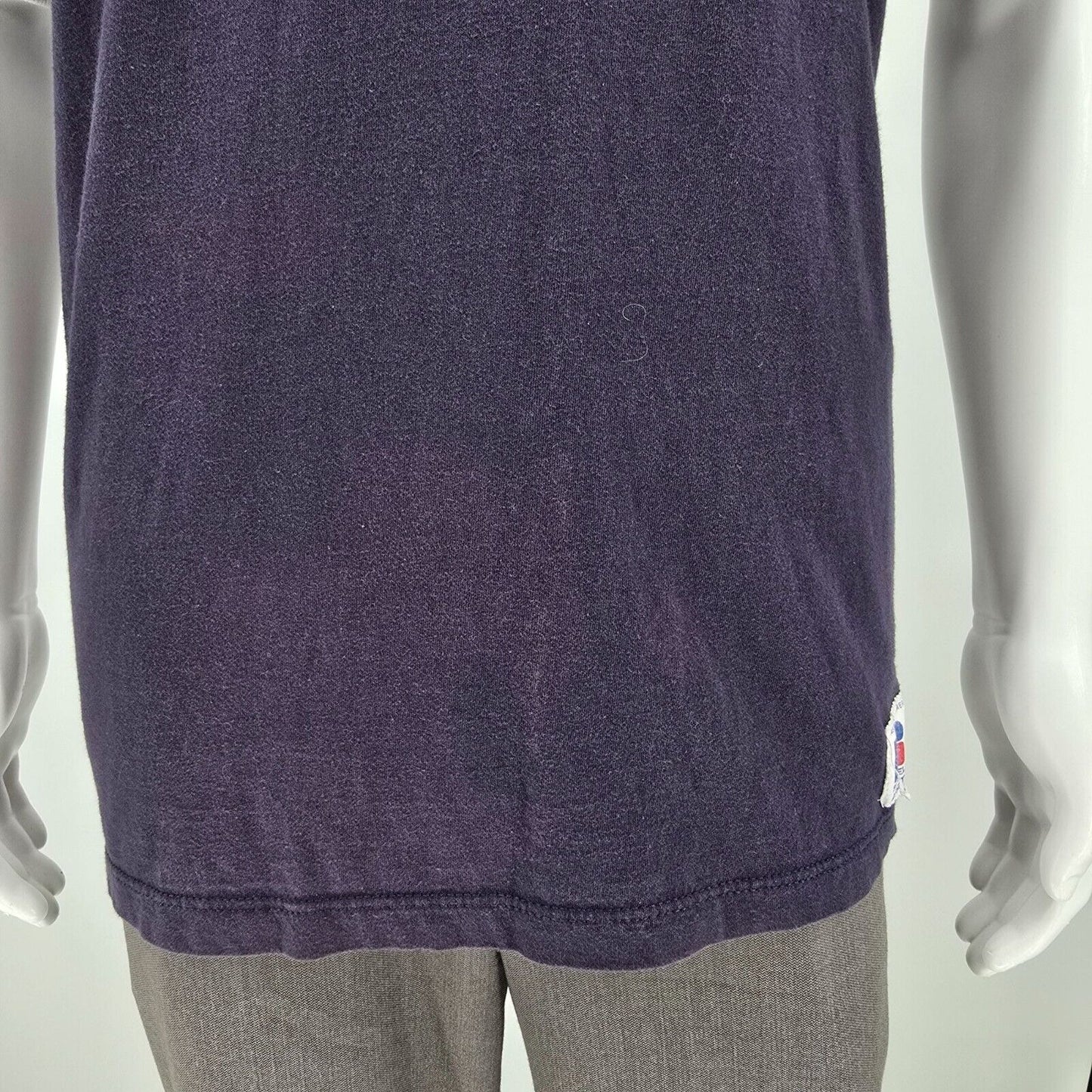 Vintage 1980s Russell Athletic "NHS" AIM 80 Cotton Practice/Sideline Jersey (M)