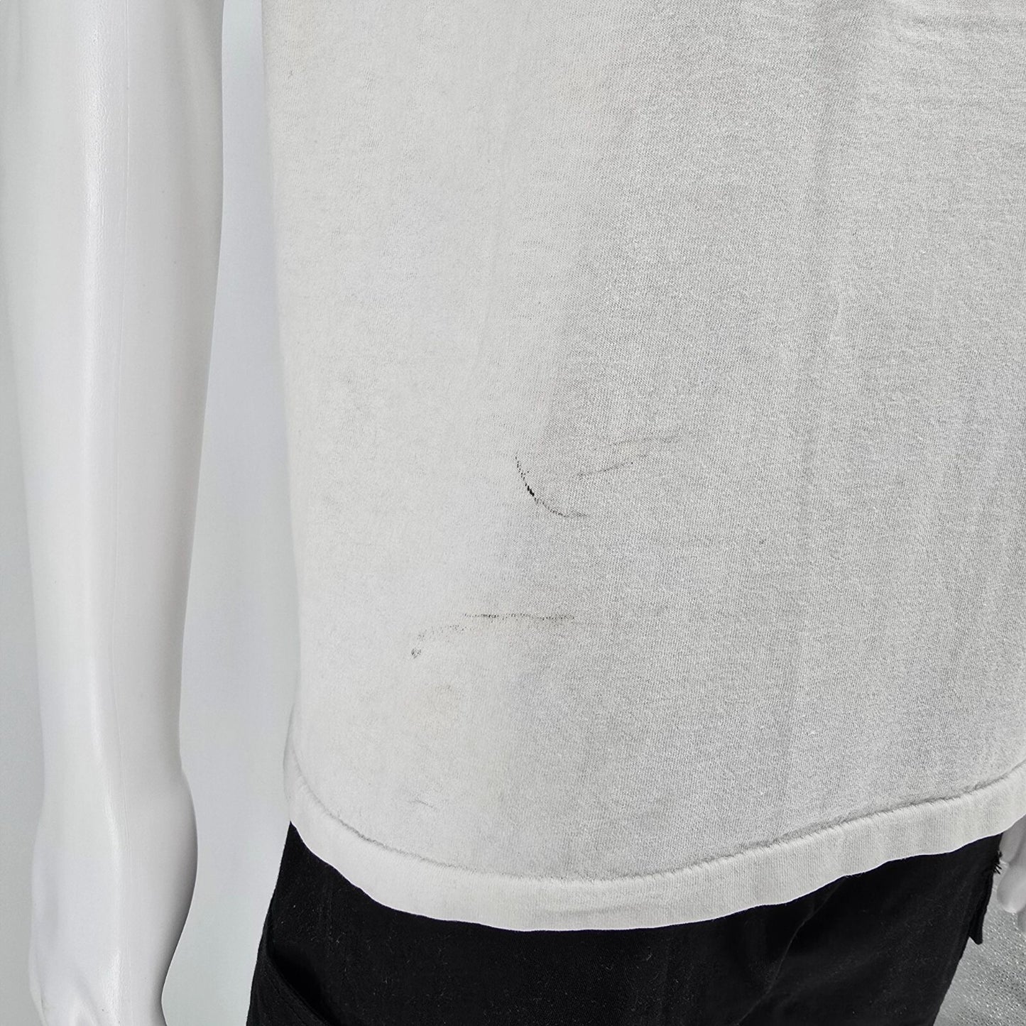 Vintage 1990s PowerPro by Oneita White Florida Embossed Graphic T-Shirt (L)