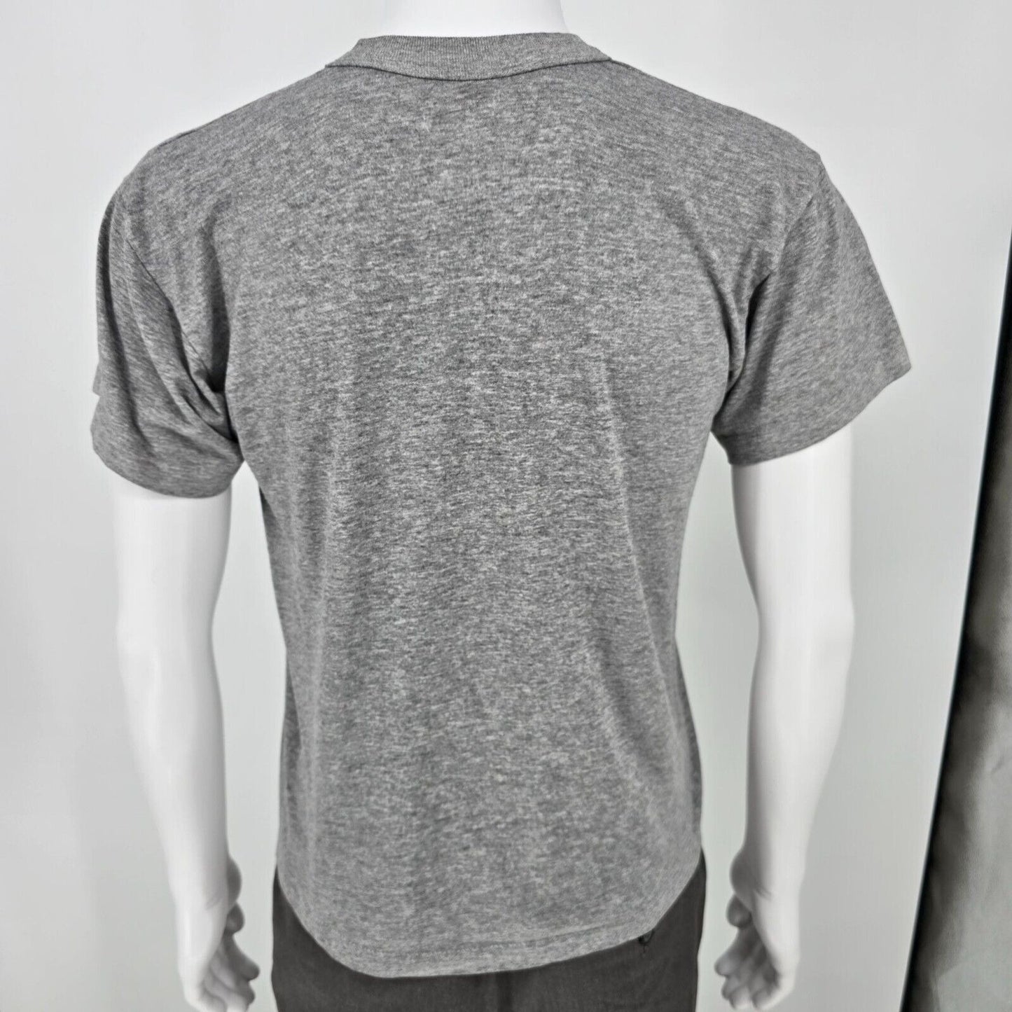 Vintage 1980s/1990s USMC "Marines" Single Stitch Gray Short Sleeve T-Shirt (M)