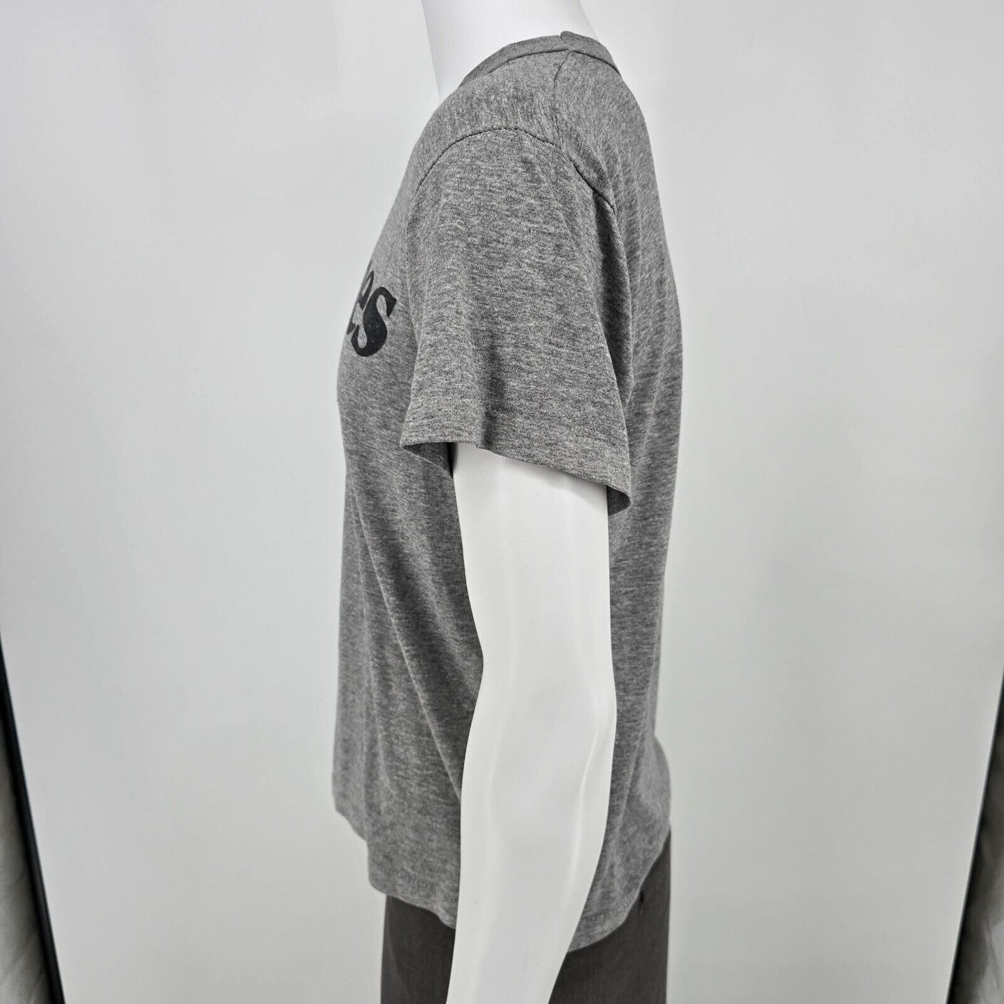 Vintage 1980s/1990s USMC "Marines" Single Stitch Gray Short Sleeve T-Shirt (M)