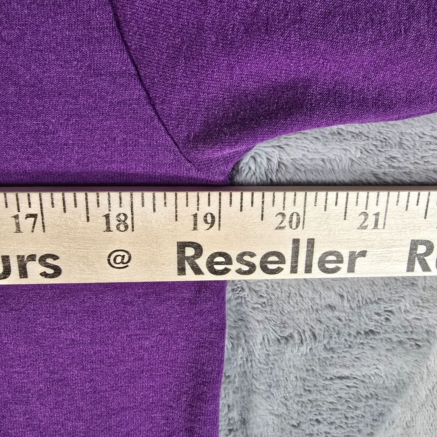 Vintage 1990s Fruit of the Loom Best "I 'Love' Purple" Single-Stitch T-Shirt (M)