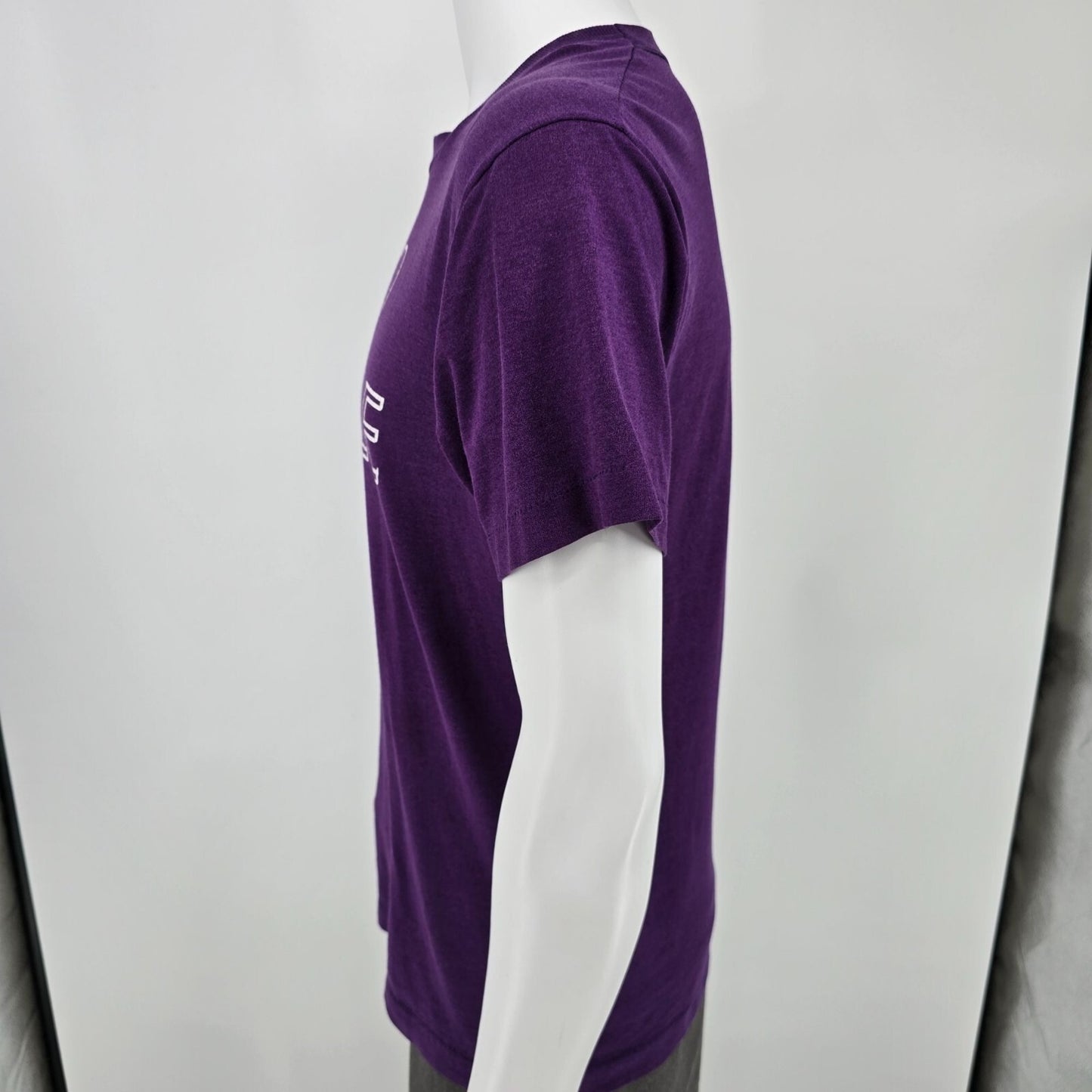 Vintage 1990s Fruit of the Loom Best "I 'Love' Purple" Single-Stitch T-Shirt (M)