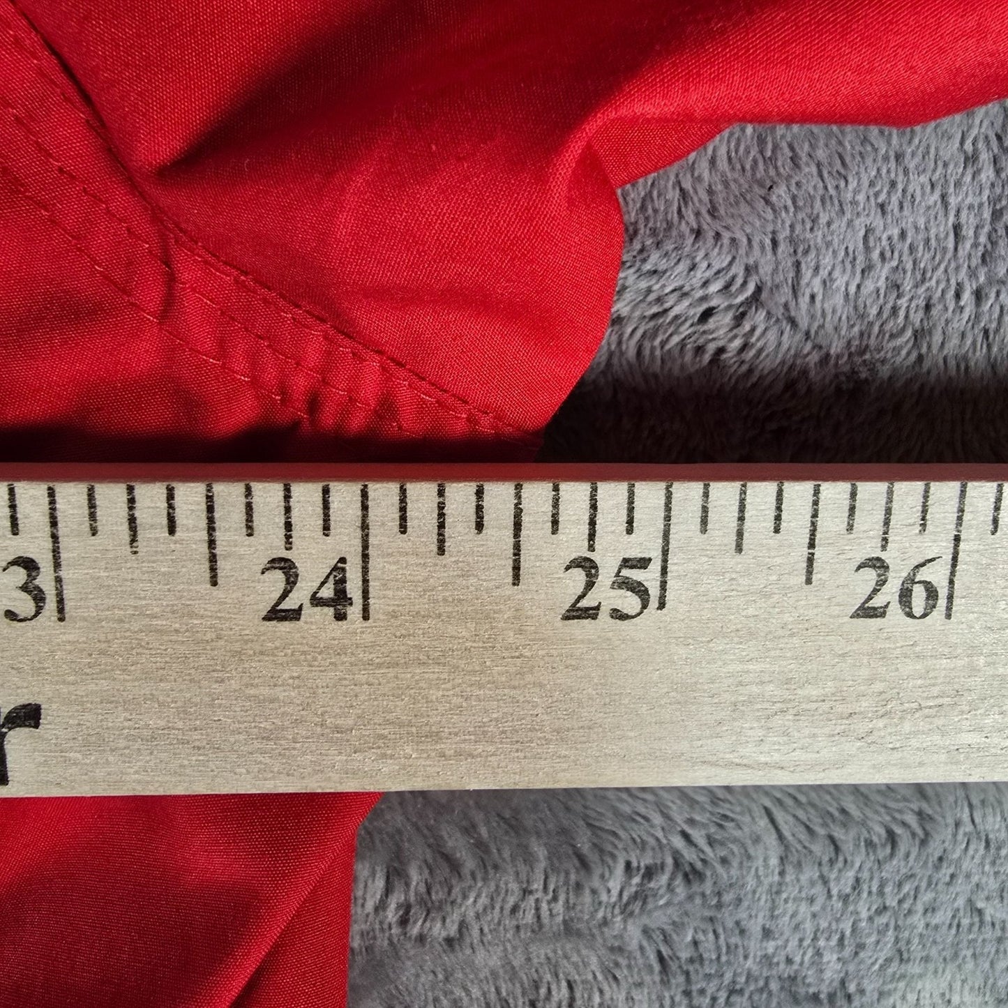 Vintage 1990s Fog by London Fog "Team Fog" Red Hooded Utility/Rain Jacket (XL)