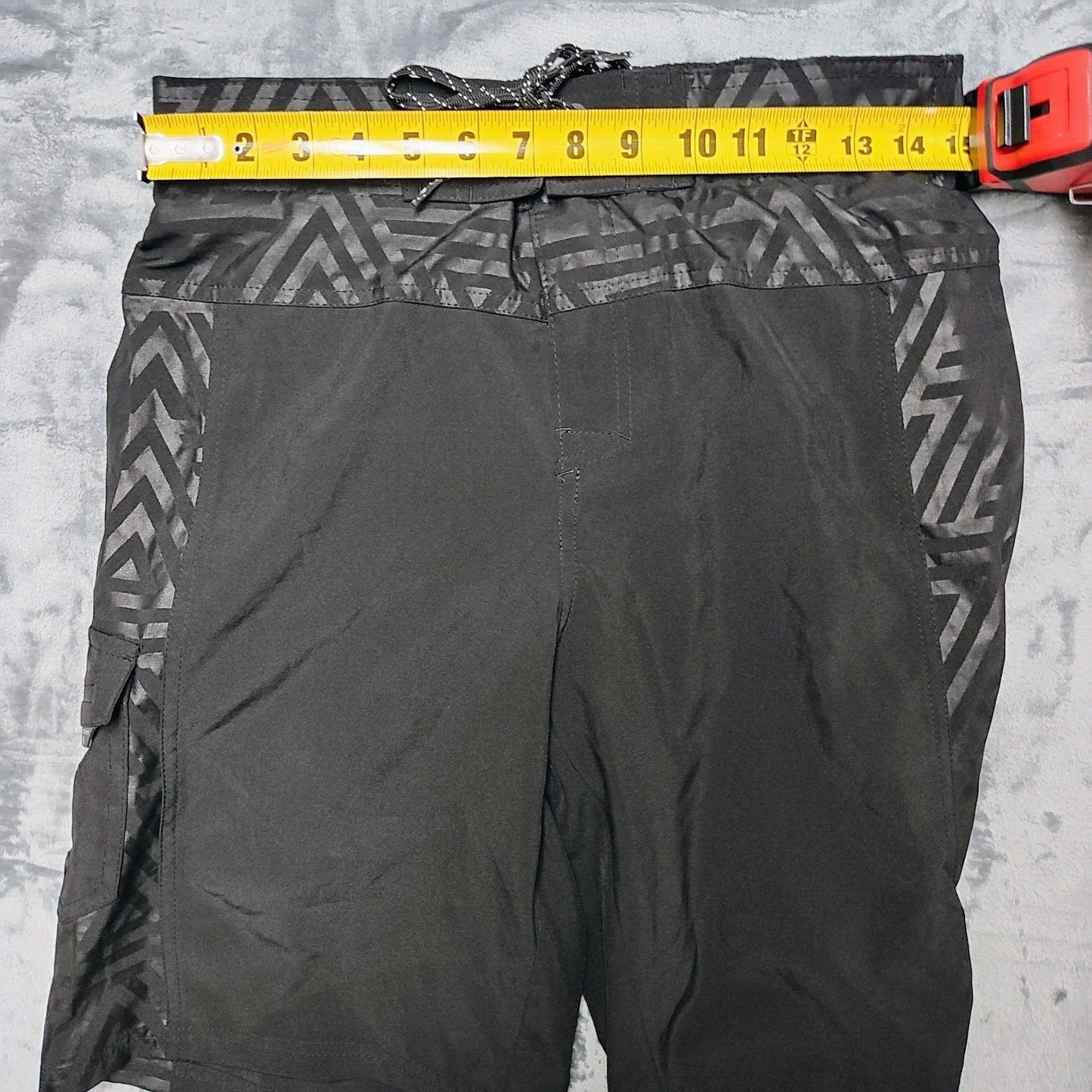 Ocean Current Black Swimming Board Shorts Model OY1191822EFWA (Size Small)