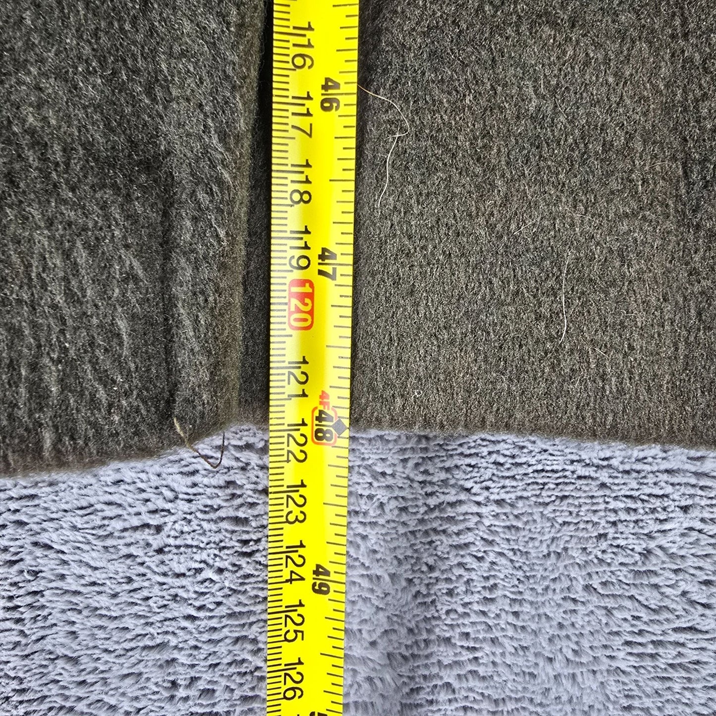 Vintage 1980s Casual Corner Oversized Wool Blend Olive Green Long Coat (Size 10)