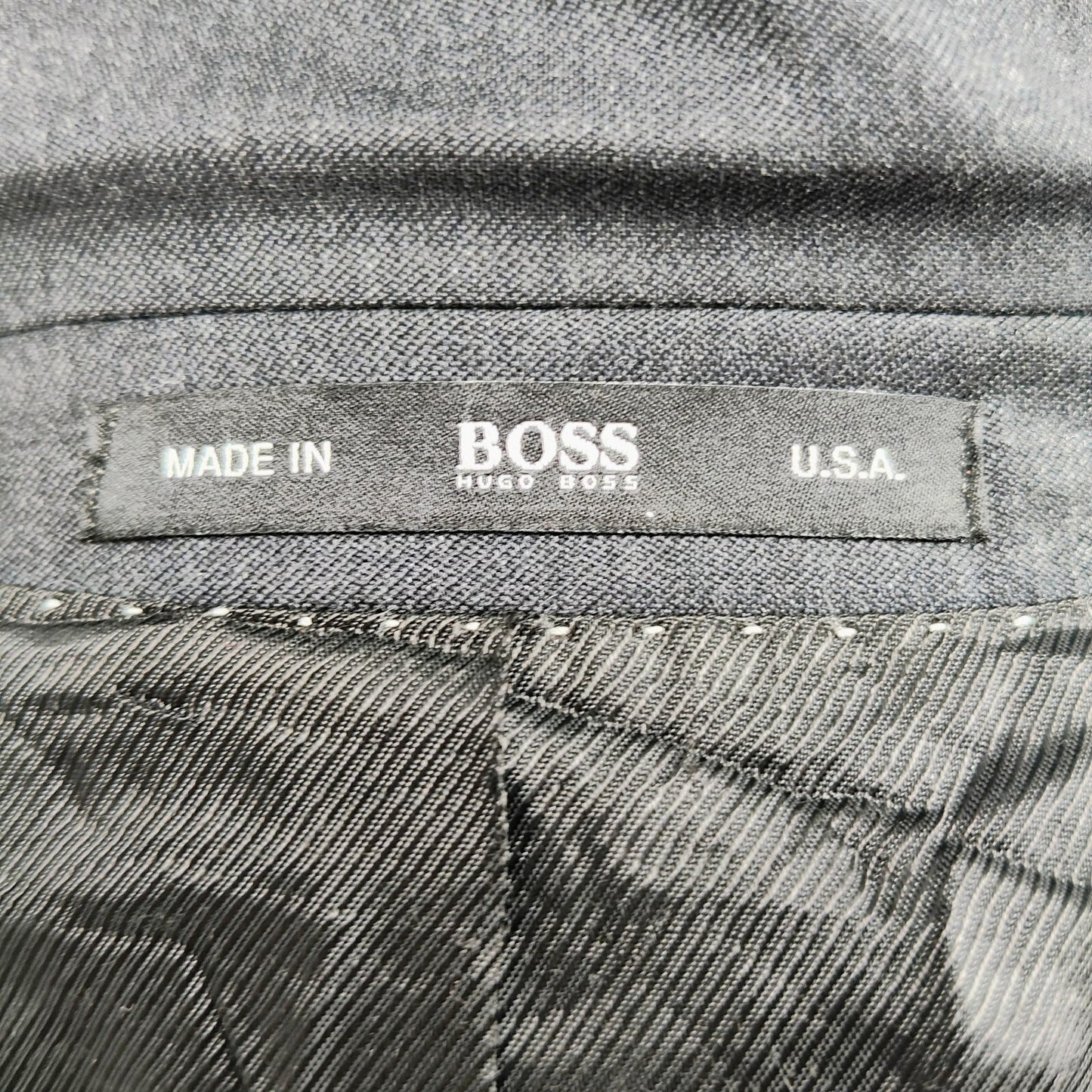 Boss Hugo Boss Reda Super 100 Charcoal Pasolini/Movie US_2 Suit Jacket (44R)
