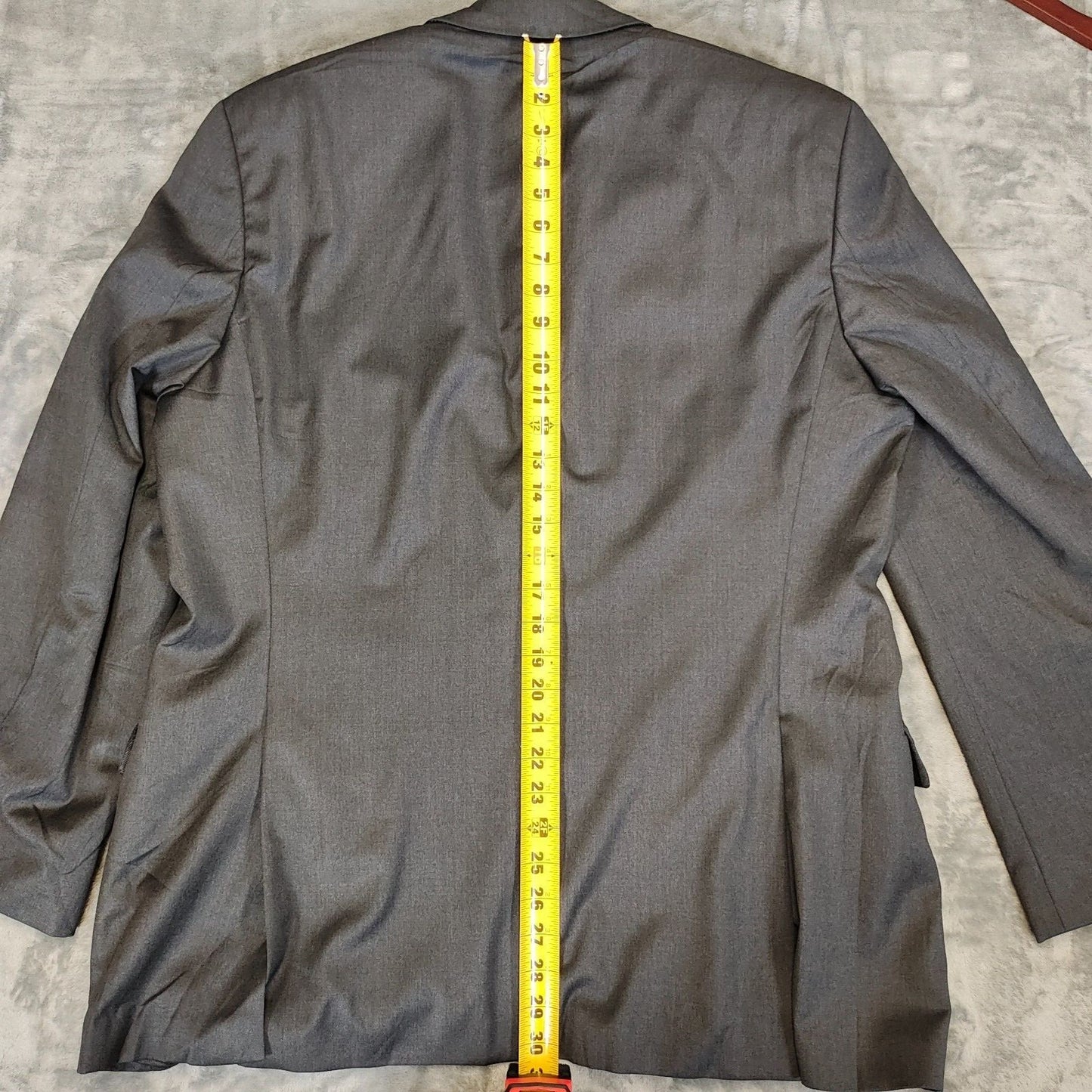 Boss Hugo Boss Reda Super 100 Charcoal Pasolini/Movie US_2 Suit Jacket (44R)