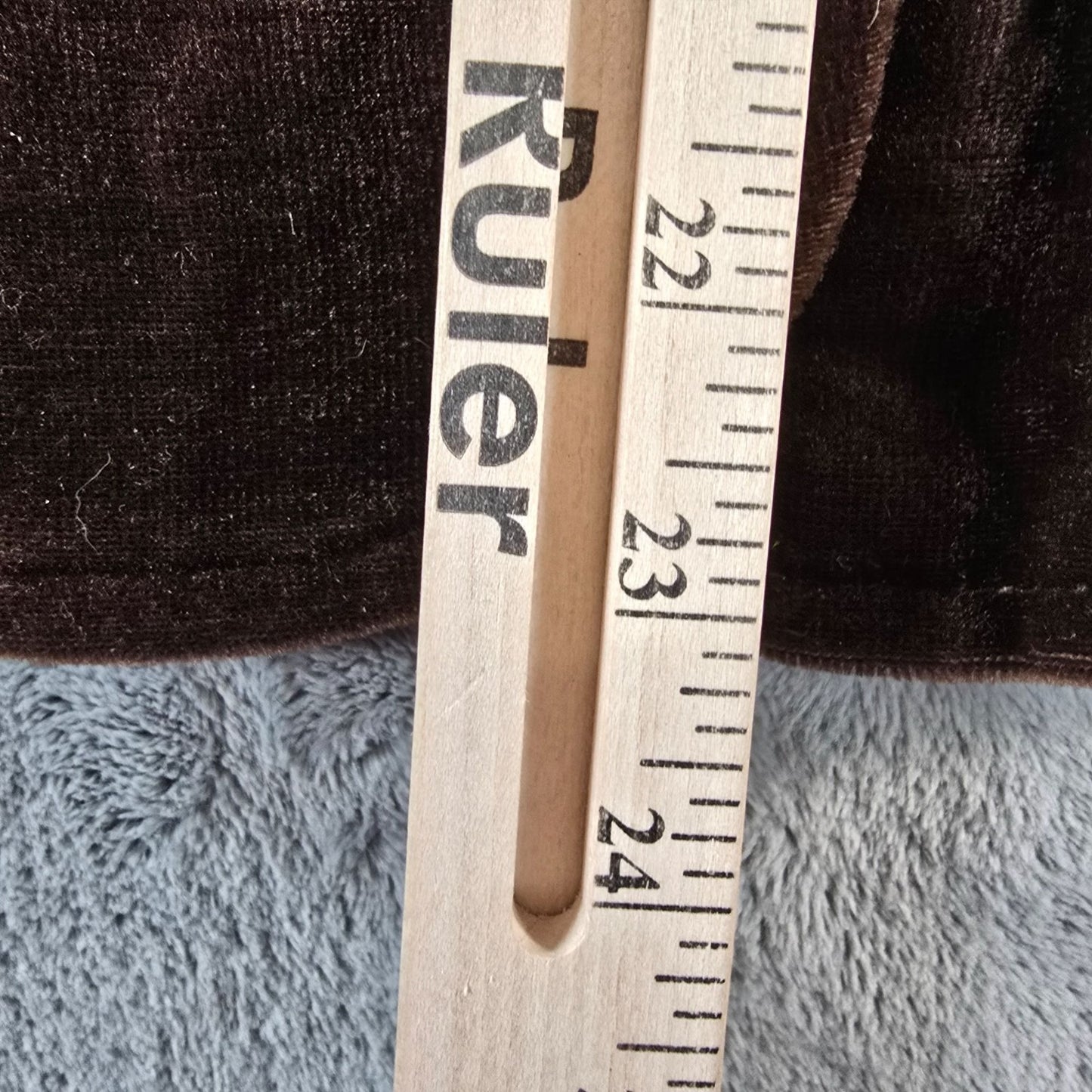 Vintage 1970s Butte Knit Women's Brown Shawl Collar Velour Blazer Jacket L)