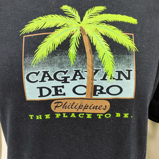 I-Lands Phillippines Cagayan De Oro "The Place to Be" T-Shirt (Large) *FLAWS"