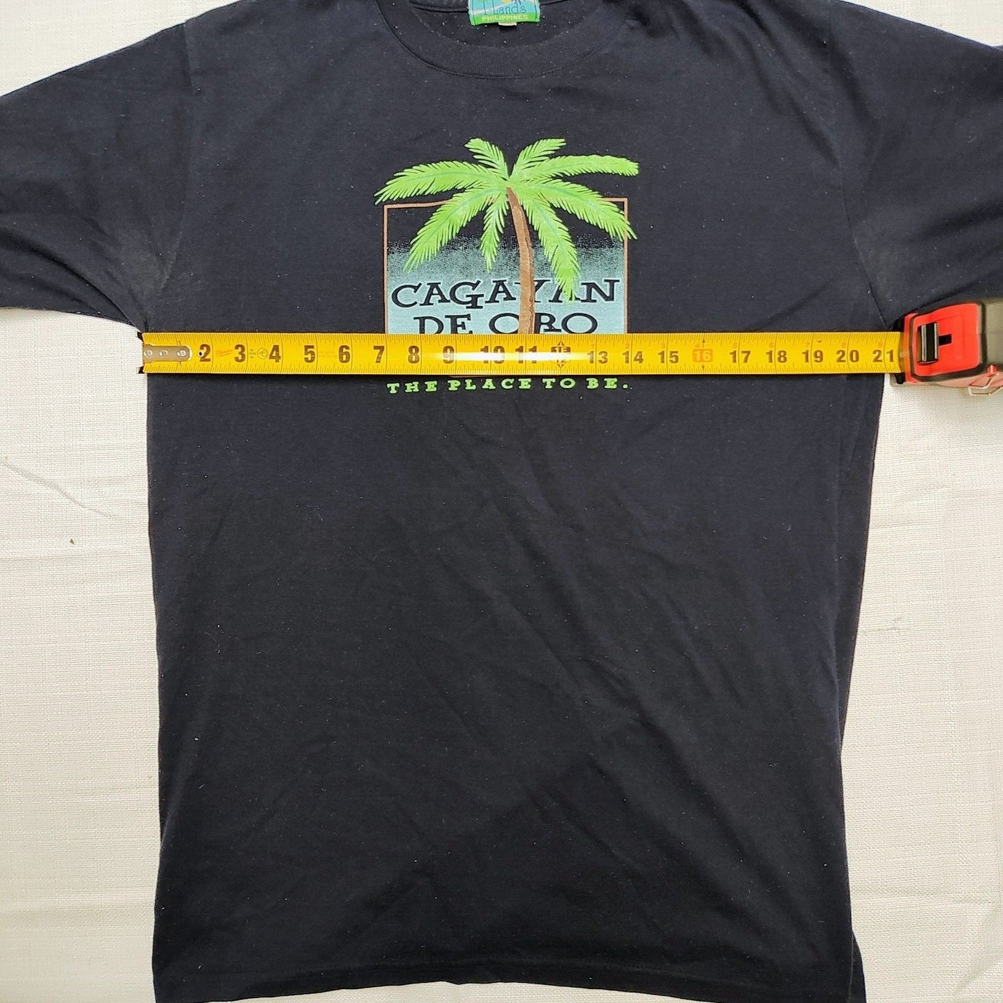 I-Lands Phillippines Cagayan De Oro "The Place to Be" T-Shirt (Large) *FLAWS"