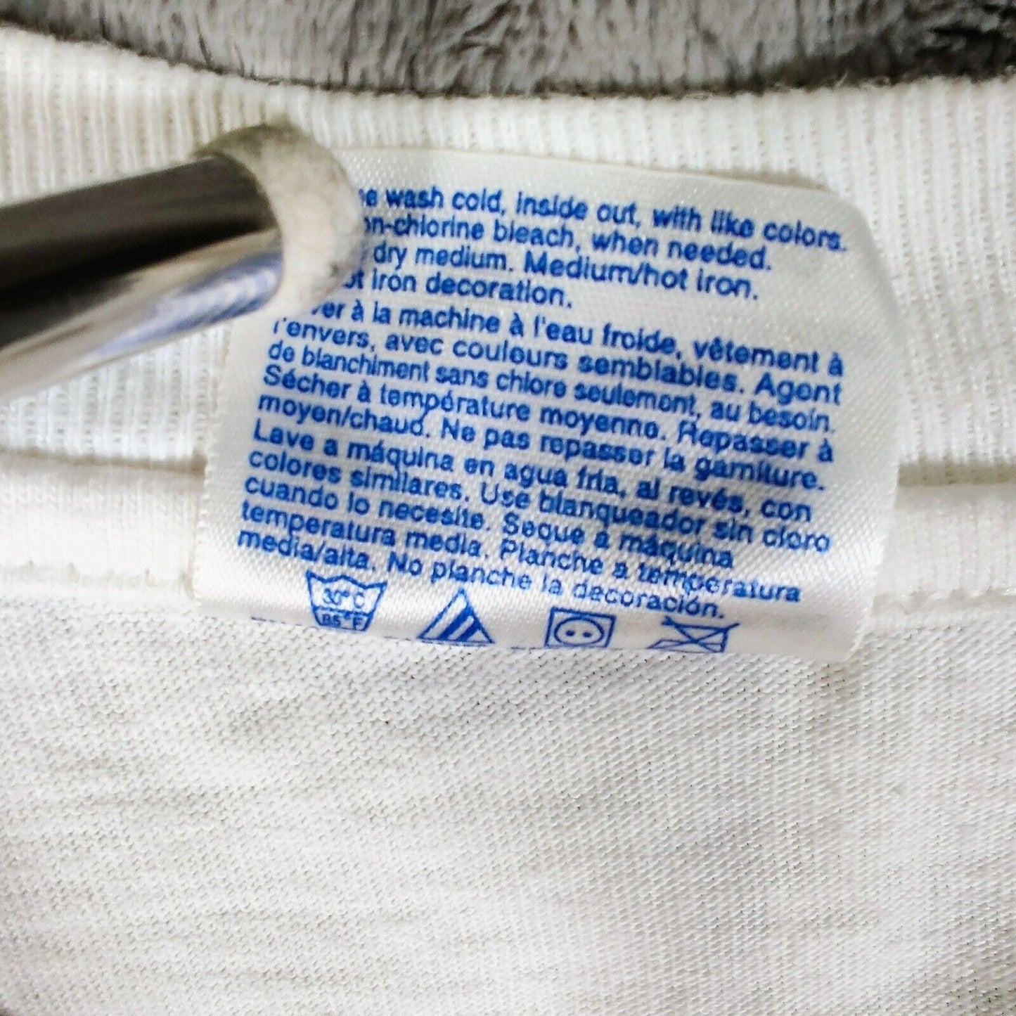 Vintage Lockheed Martin Washington DC Metro Area Hanes Beefy-T White T-Shirt (L)