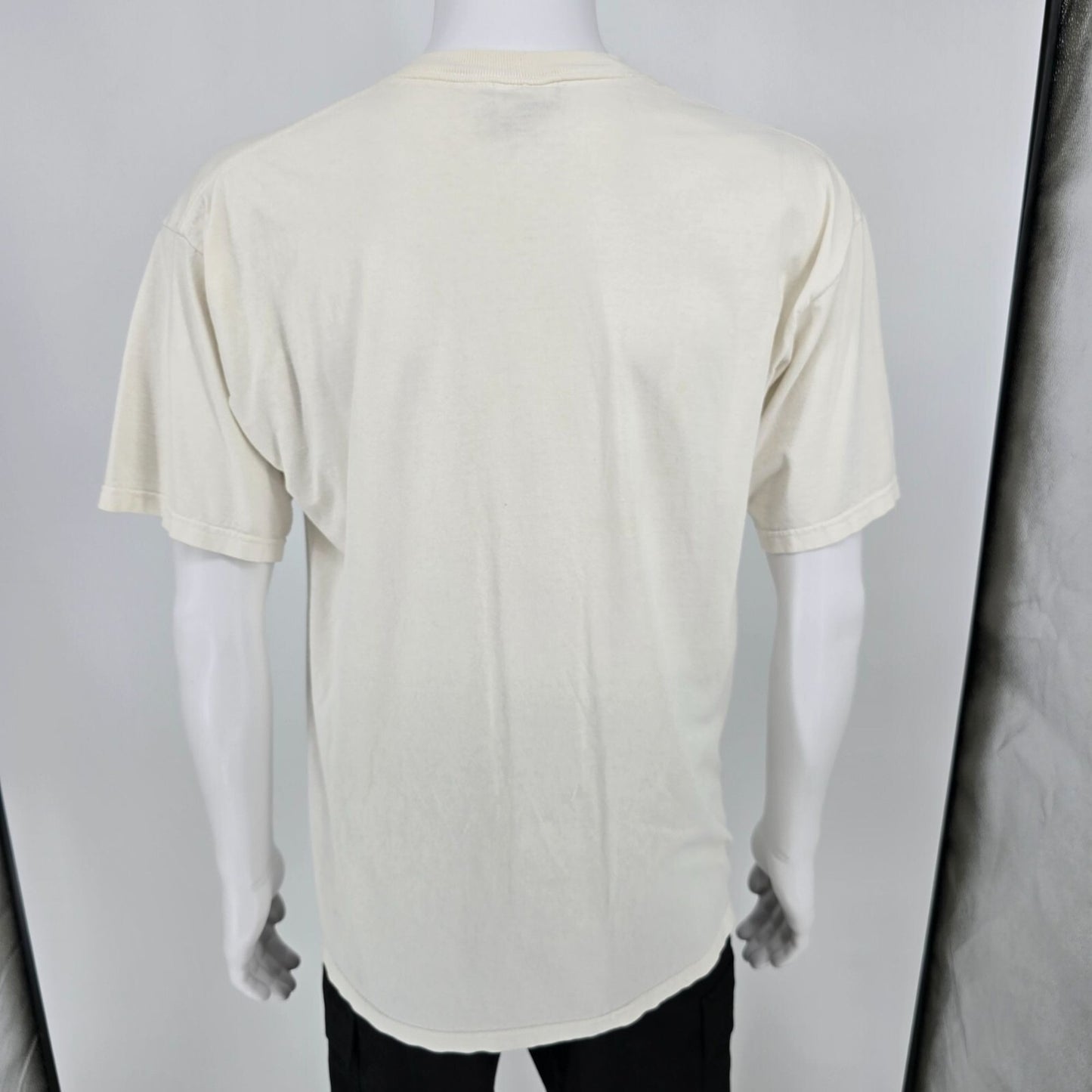 Vintage Y2K/Early 2000s Hard Rock Cafe New York Made in USA White T-Shirt (L)