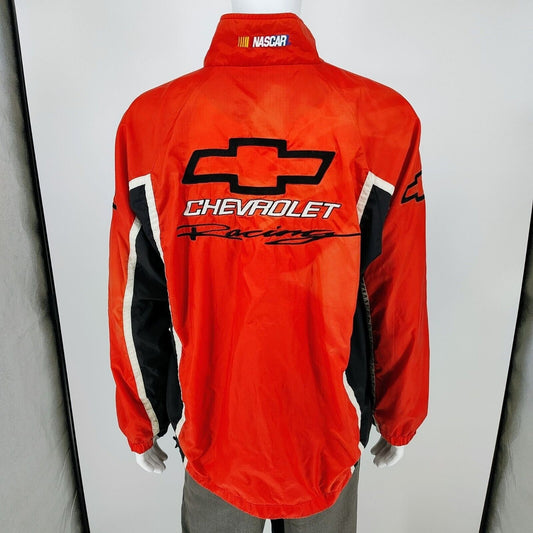 Vintage Racing Champions Apparel Chevrolet Racking NASCAR Windbreaker Jacket (L)