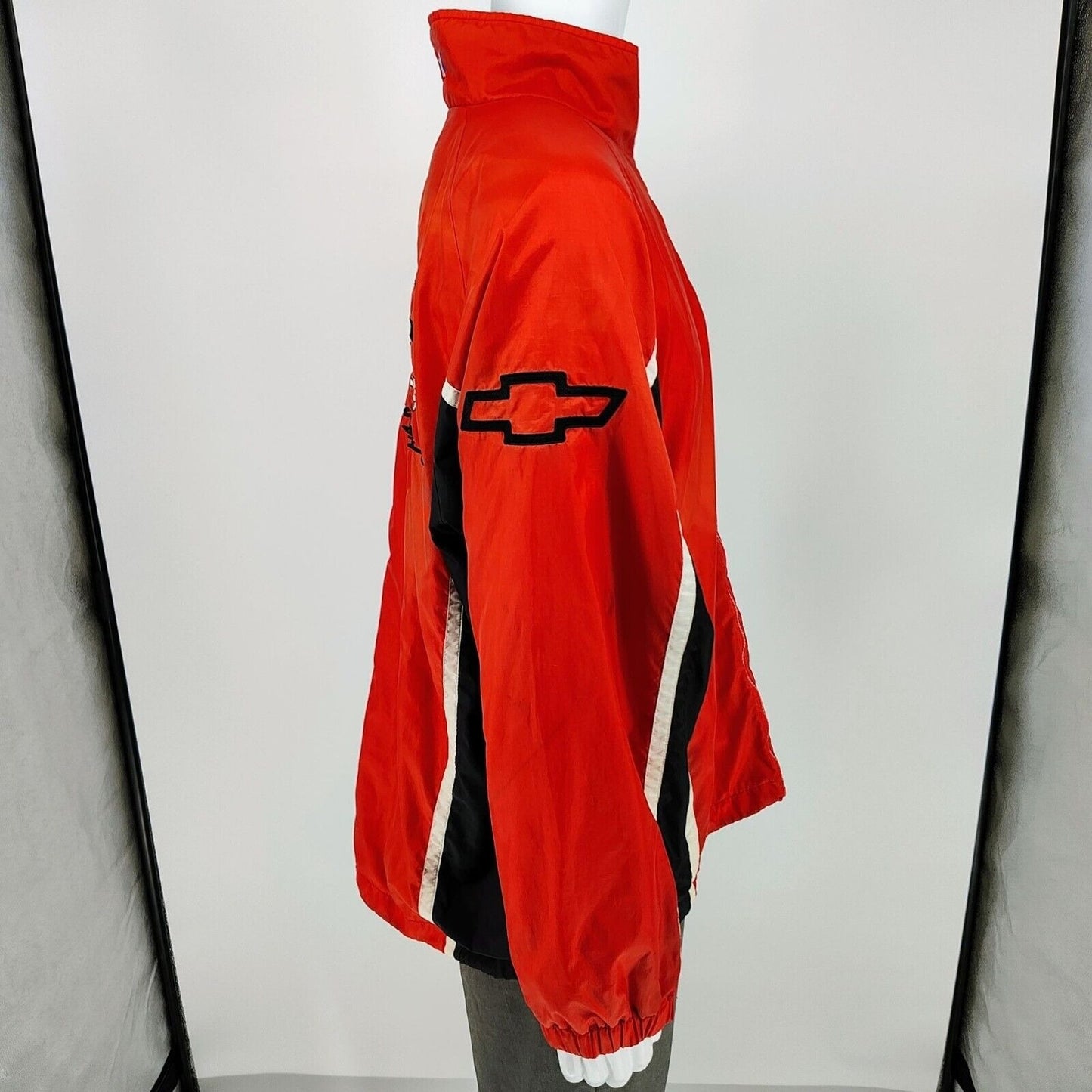 Vintage Racing Champions Apparel Chevrolet Racking NASCAR Windbreaker Jacket (L)