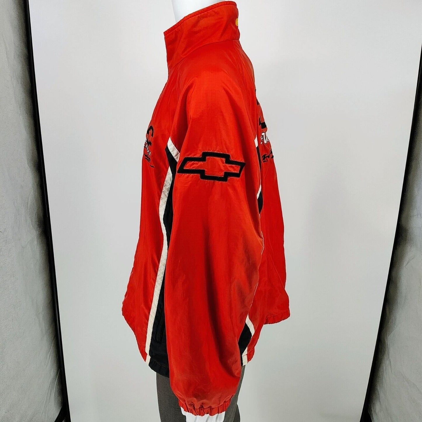 Vintage Racing Champions Apparel Chevrolet Racking NASCAR Windbreaker Jacket (L)