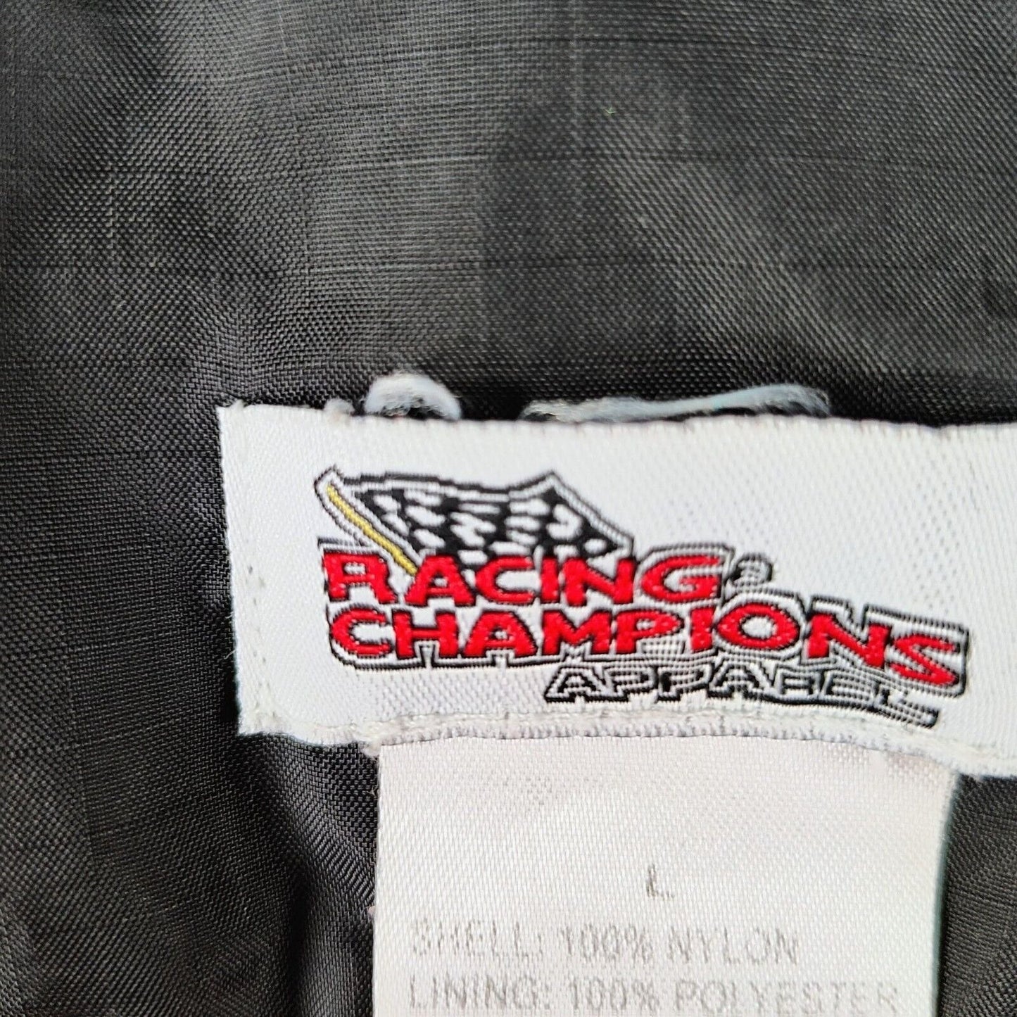 Vintage Racing Champions Apparel Chevrolet Racking NASCAR Windbreaker Jacket (L)