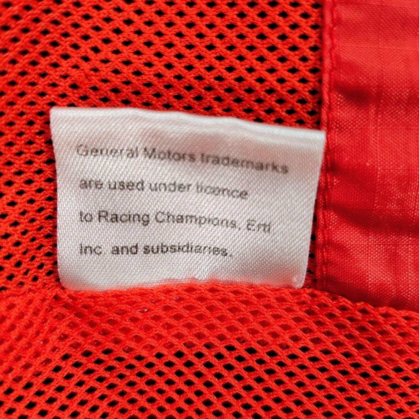 Vintage Racing Champions Apparel Chevrolet Racking NASCAR Windbreaker Jacket (L)