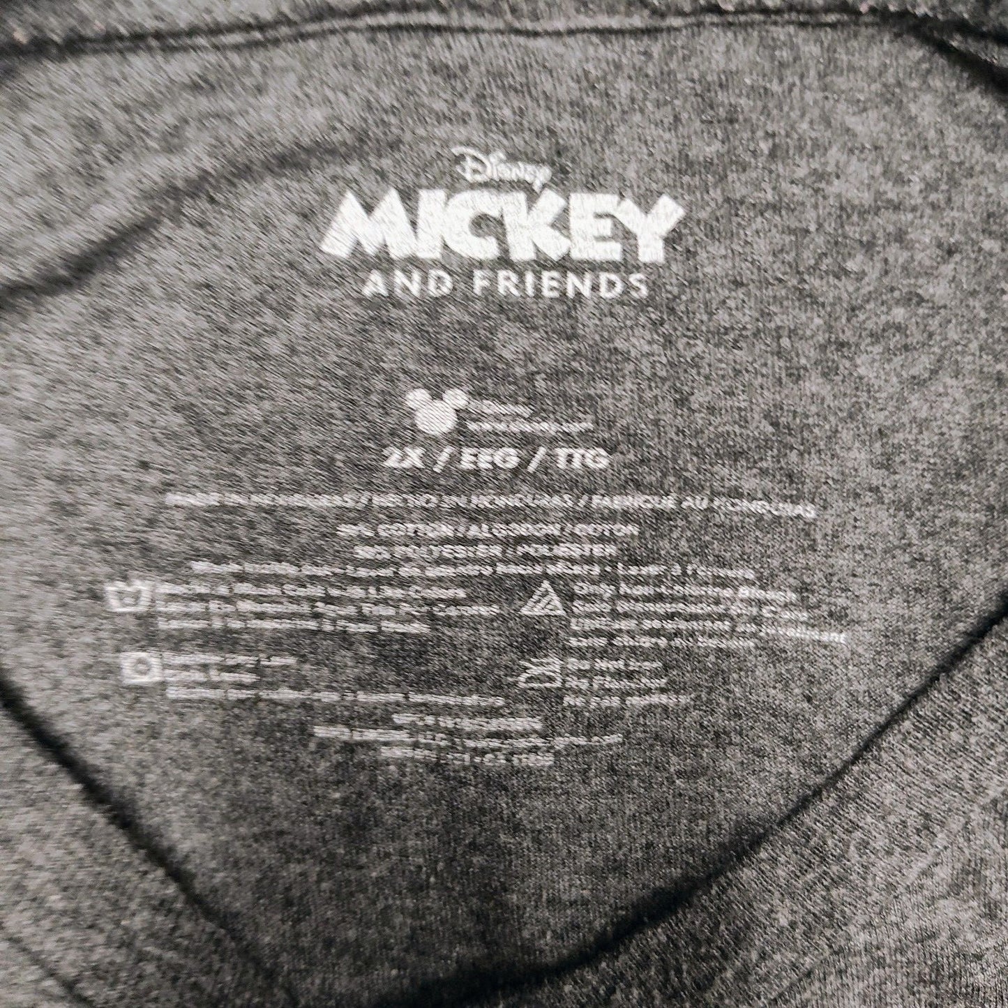 Disney Mickey Mouse and Friends Mickey, Goofy, Donald, and Pluto T-Shirt (2XL)