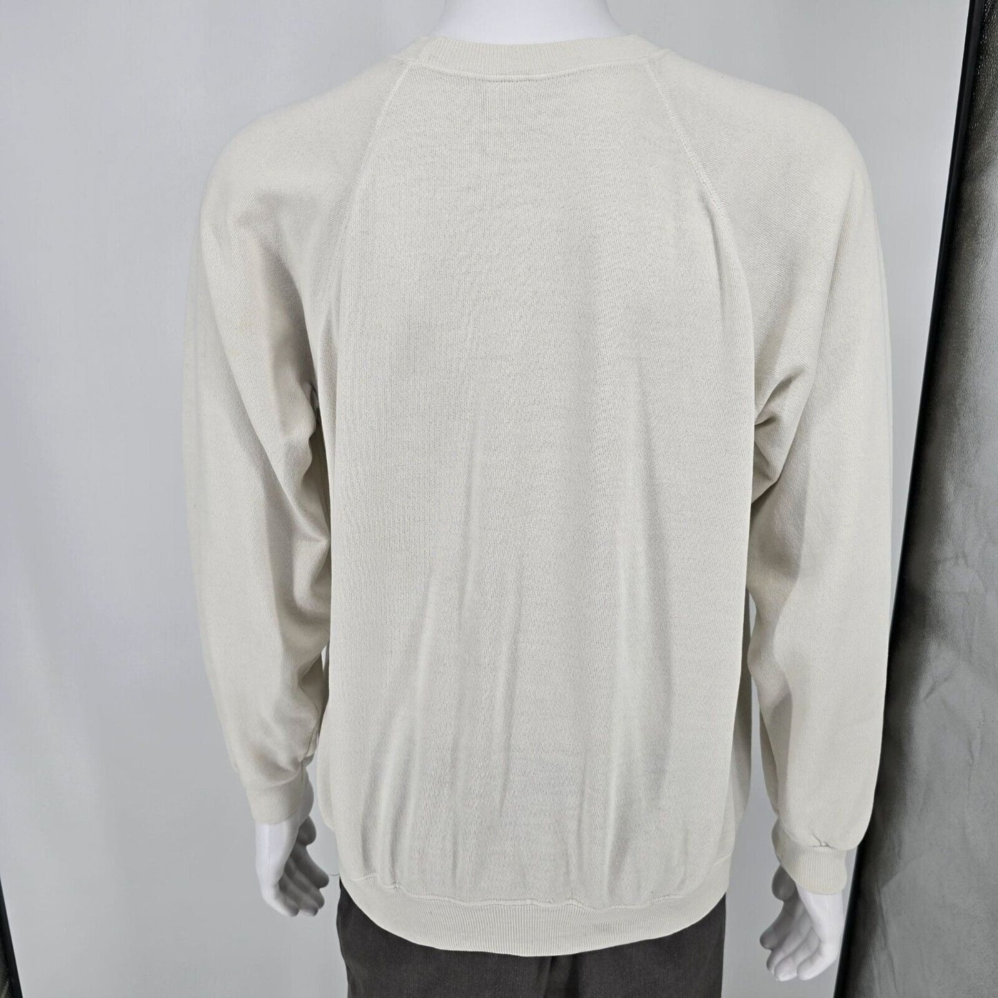 Vintage 1980s Hanes The Radiator Doctor White Promotional Sweatshirt (XL)