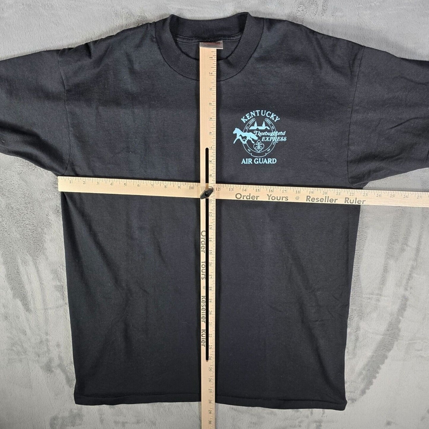 Vintage 1990s Kentucky Air Guard Thoroughbred Express Fitness Champion T-Shirt L