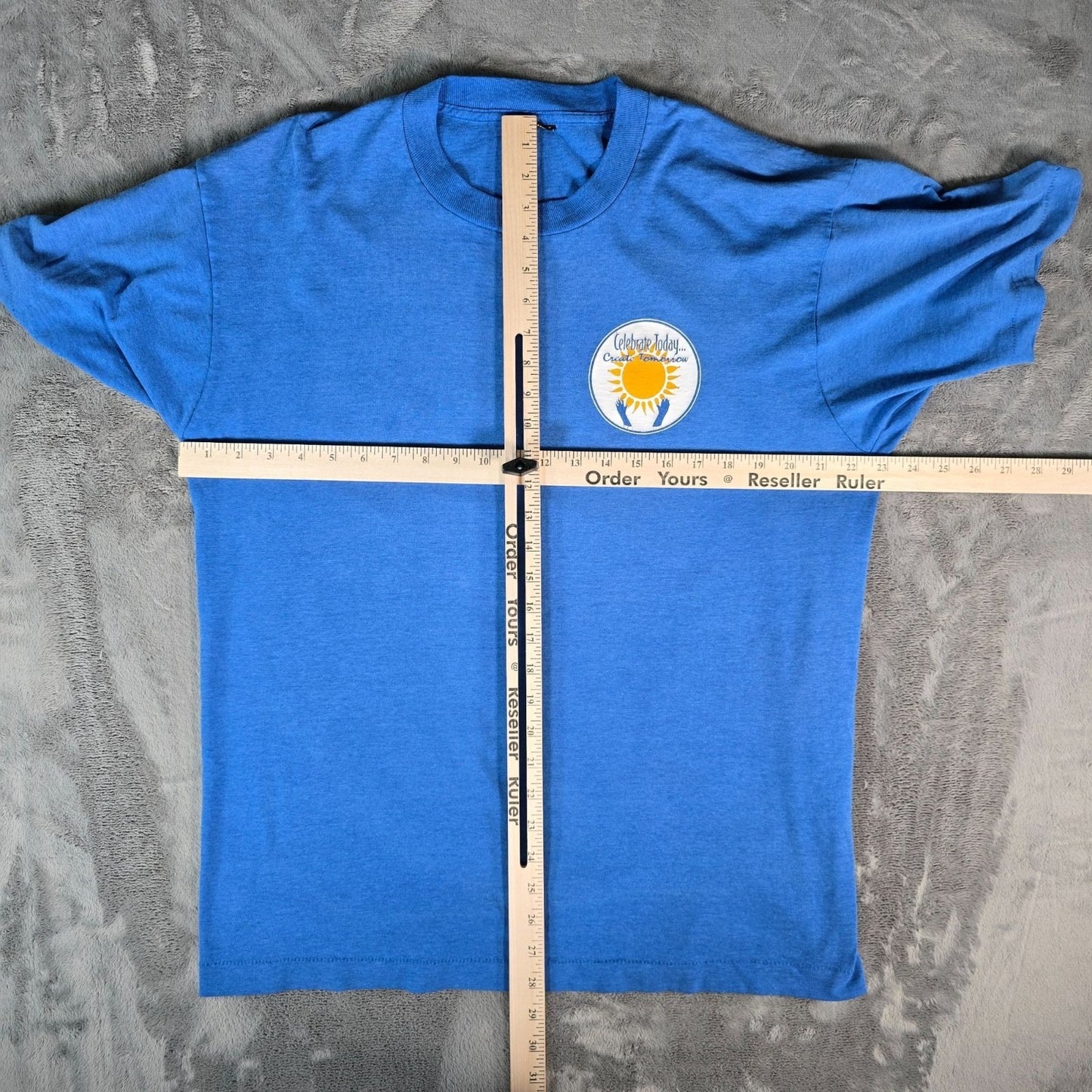 Vintage 1990s "Celebrate Today... Create Tomorrow" Single Stitch T-Shirt (XL)
