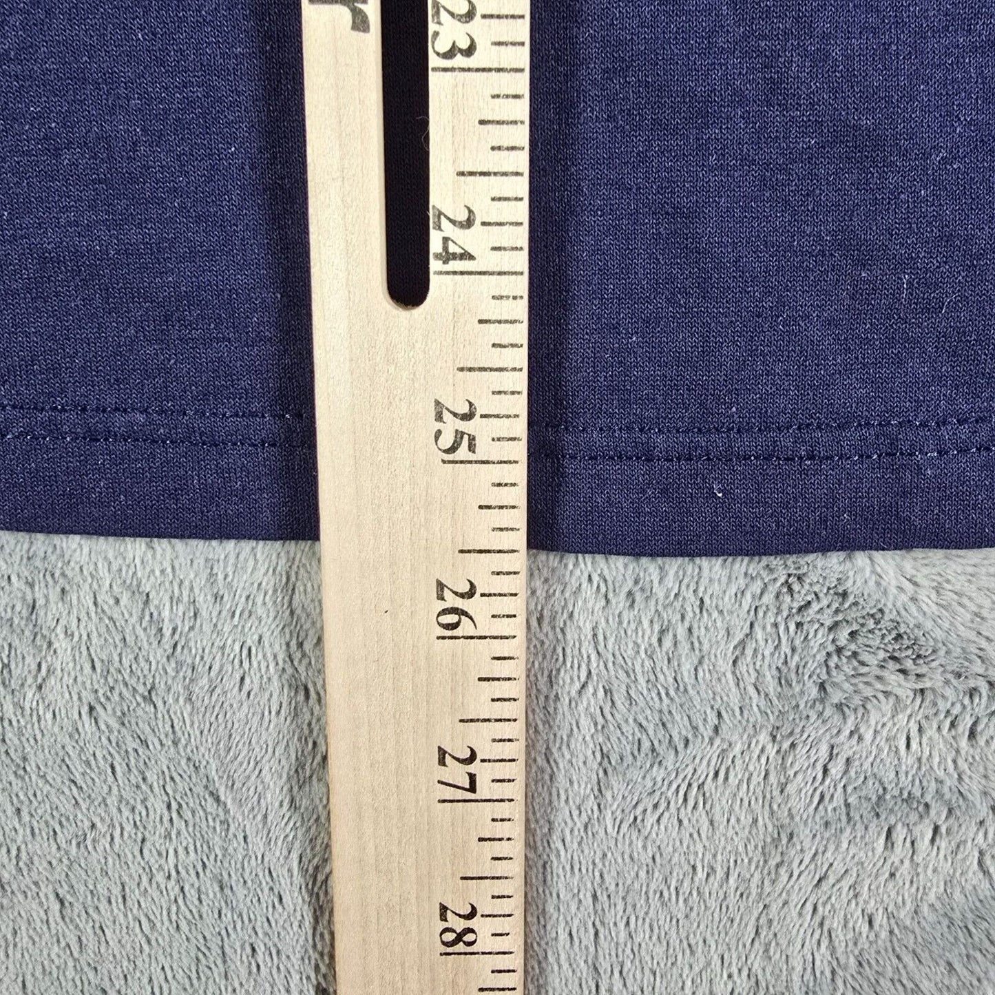 Vintage 1980s Russell Athletic "Go For It" & "Dunk Tank Wanda" Navy T-Shirt (L)