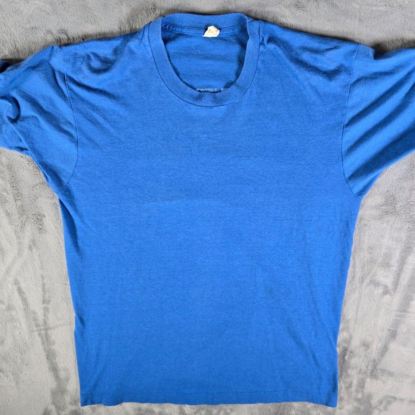 Vintage 1980s Ayers Chevy & Olds Dover New Jersey Sales Staff Blue T-Shirt (L)