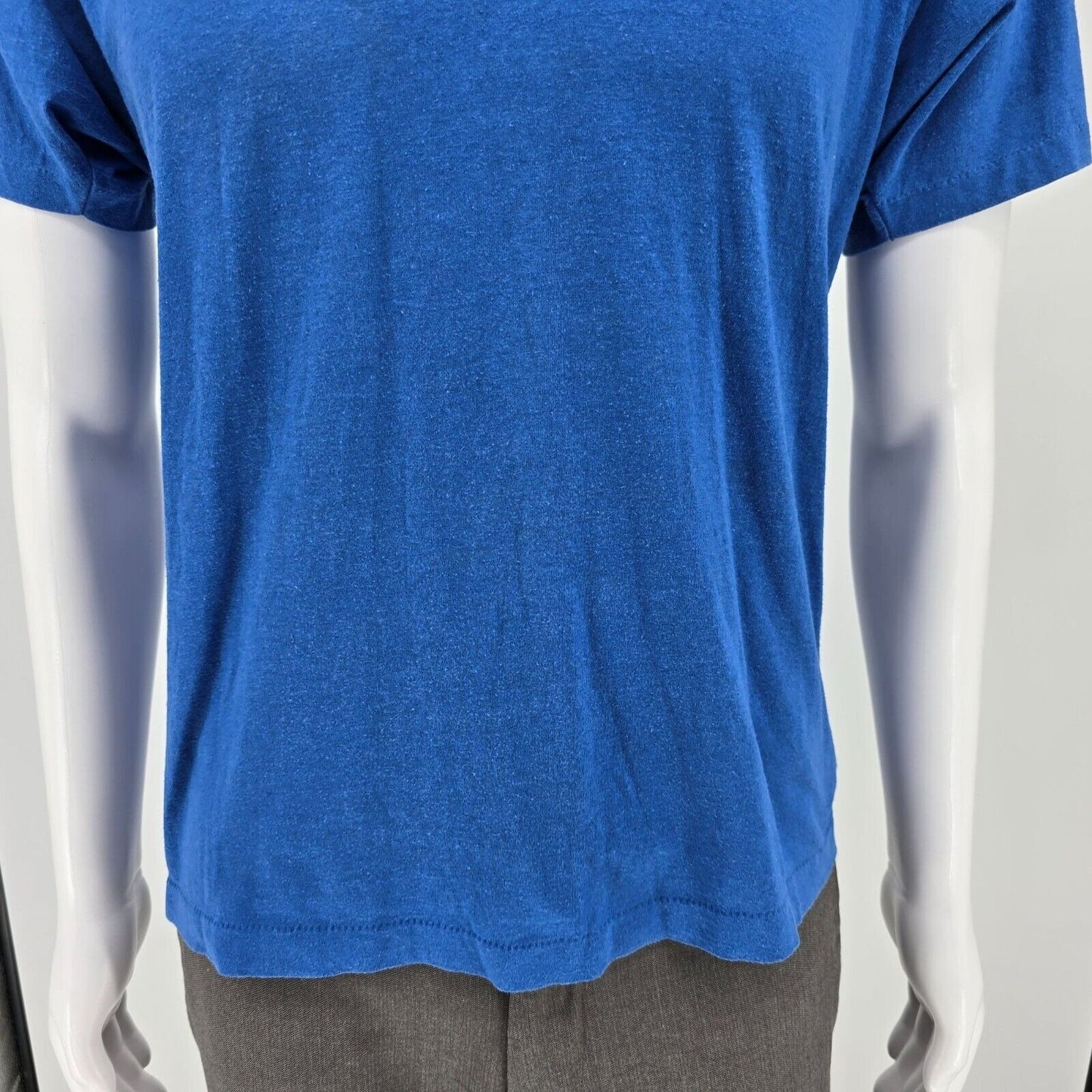 Vintage 1980s Ayers Chevy & Olds Dover New Jersey Sales Staff Blue T-Shirt (L)