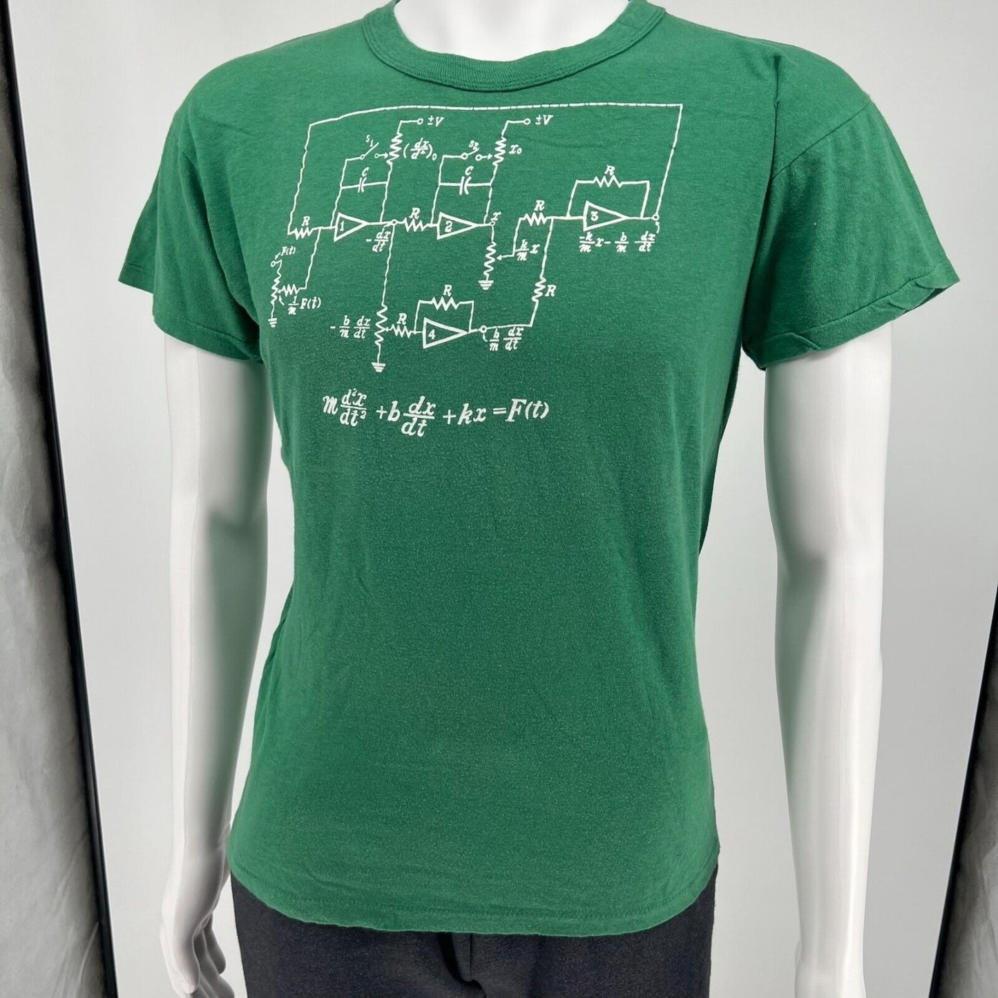 Vintage 1960s Single Stitch Mass-Spring Motion ODE T-Shirt (Small)