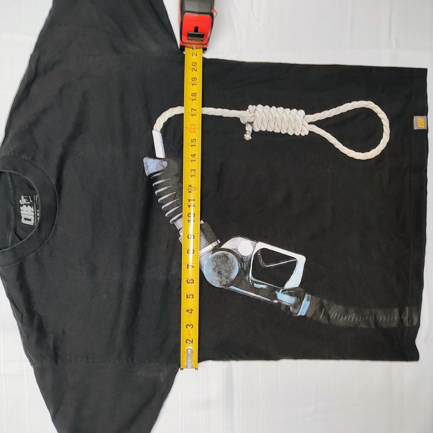 RARE 2008 Alphanumeric "Gassed" Graphic T-Shirt (Large)