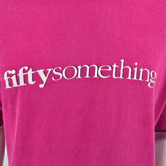 Vintage 1990s Heartland "fiftysomething" Thirtysomething Parody T-Shirt -OSFA/XL