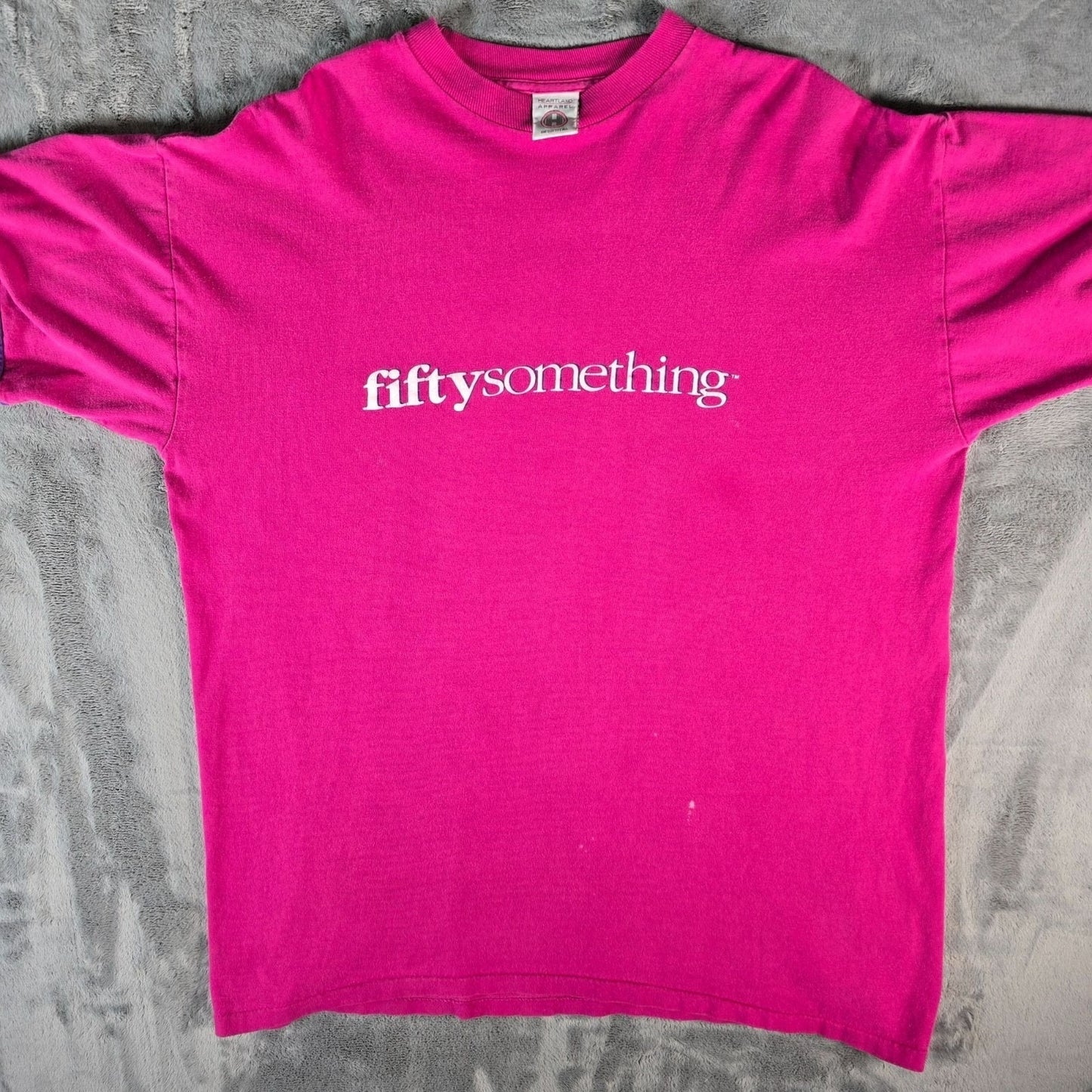 Vintage 1990s Heartland "fiftysomething" Thirtysomething Parody T-Shirt -OSFA/XL