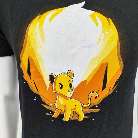 RARE Out of Print Teeturtle x Disney Simba and Scar Glow in the Dark T-Shirt (M)