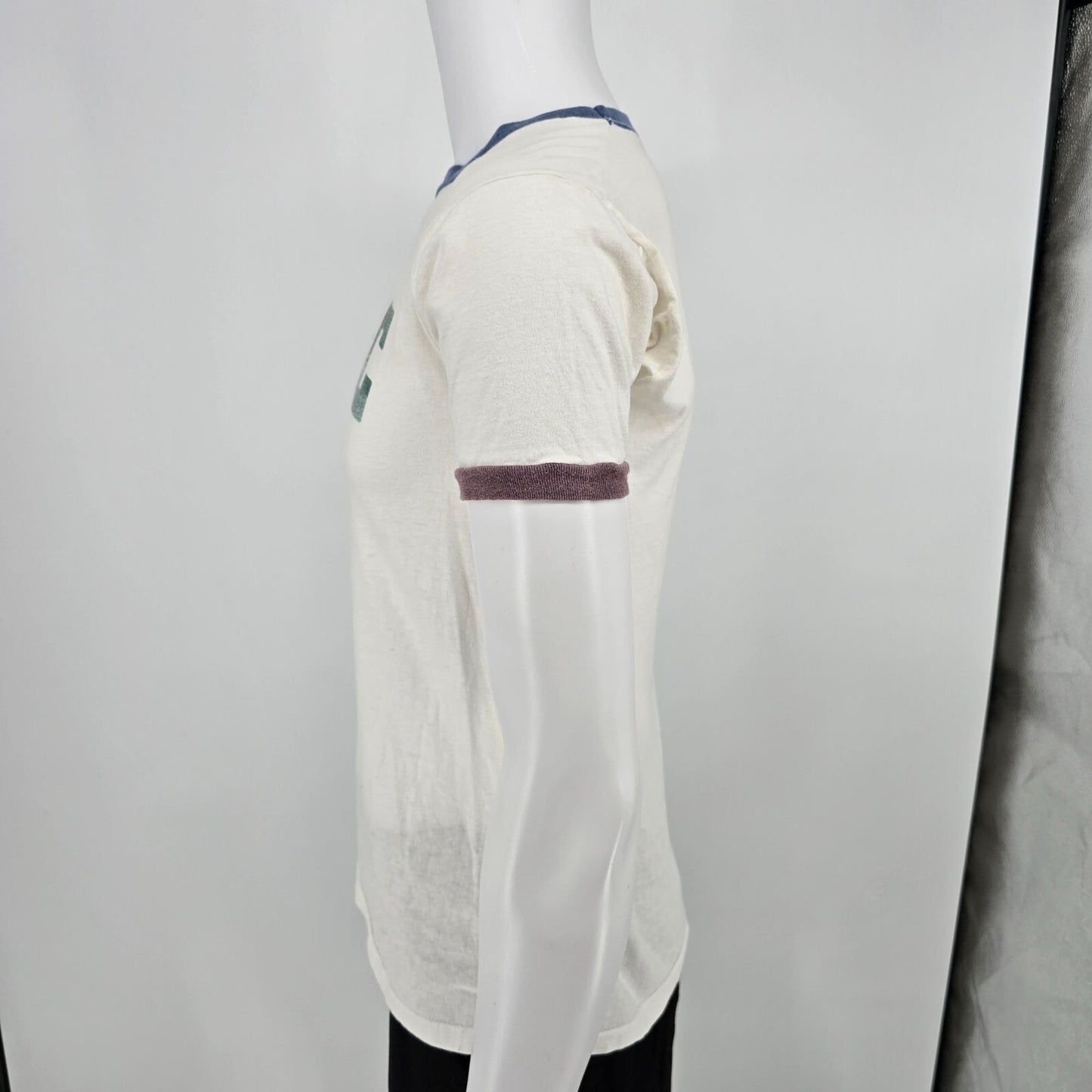 Vintage 1980s Union Underwear Co. GWC Winter Classic Ringer Tee T-Shirt (S)