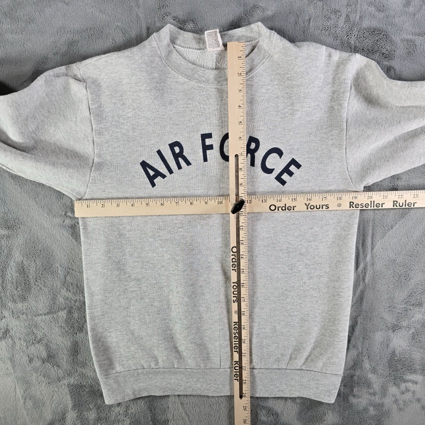 2015 Campbellsville Apparel Company Made in USA Gray Air Force Sweatshirt (XS)