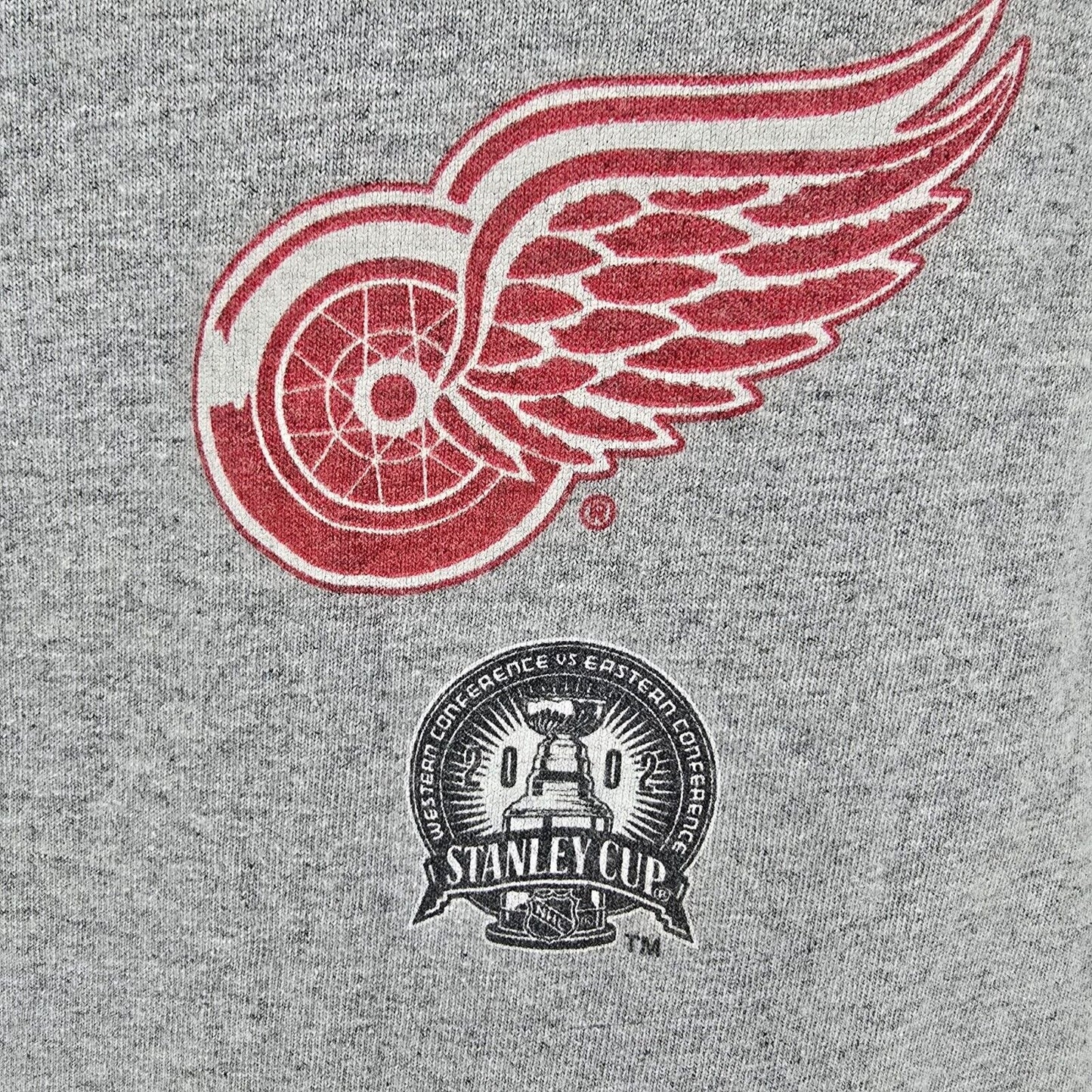 Vintage Lee Sport NHL Detroit Red Wings 2002 Stanley Cup Champions T-Shirt (M)