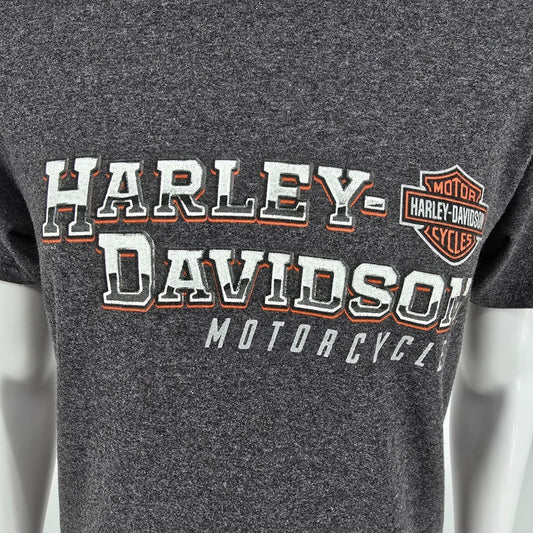 2017 Barnett Harley-Davidson El Paso, Texas Dark Gray Graphic T-Shirt (M)