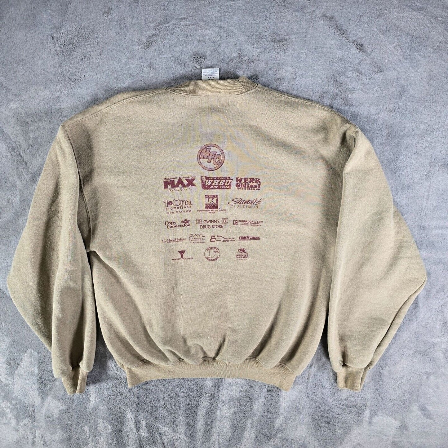 Vintage 2004 Jerzees 23rd Annual Run the Mounds Anderson, Indiana Sweatshirt (S)