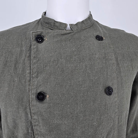 Vintage 1980s Nationale Volksarmee (NVA) East German Army Chef's Jacket (L)